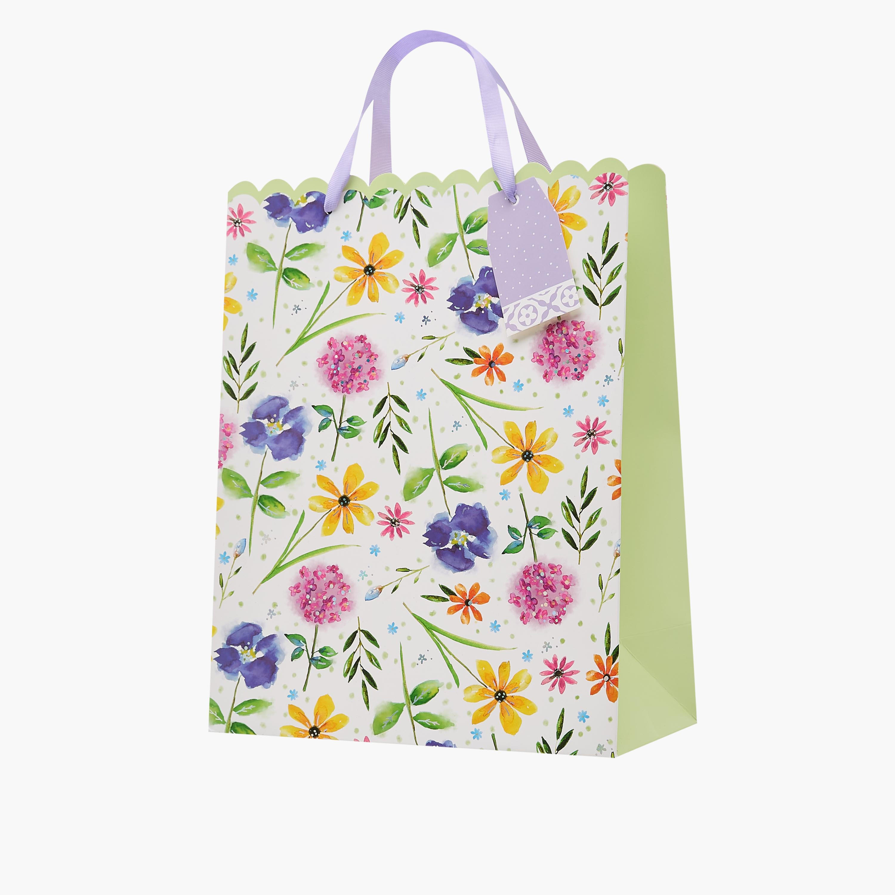 Floral Print Paper Gift Bag - Extra Large-household-giftingaccessories-giftings-image-2