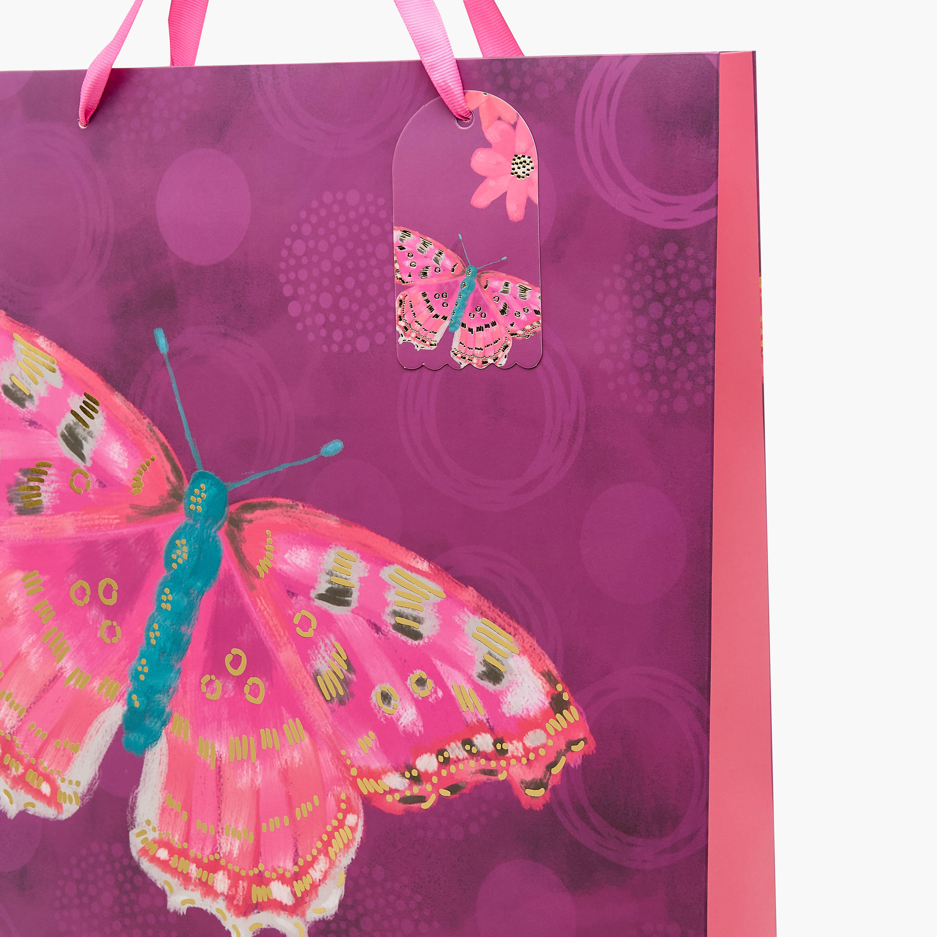 Butterfly Print Paper Gift Bag - Extra Large-household-giftingaccessories-giftings-image-3