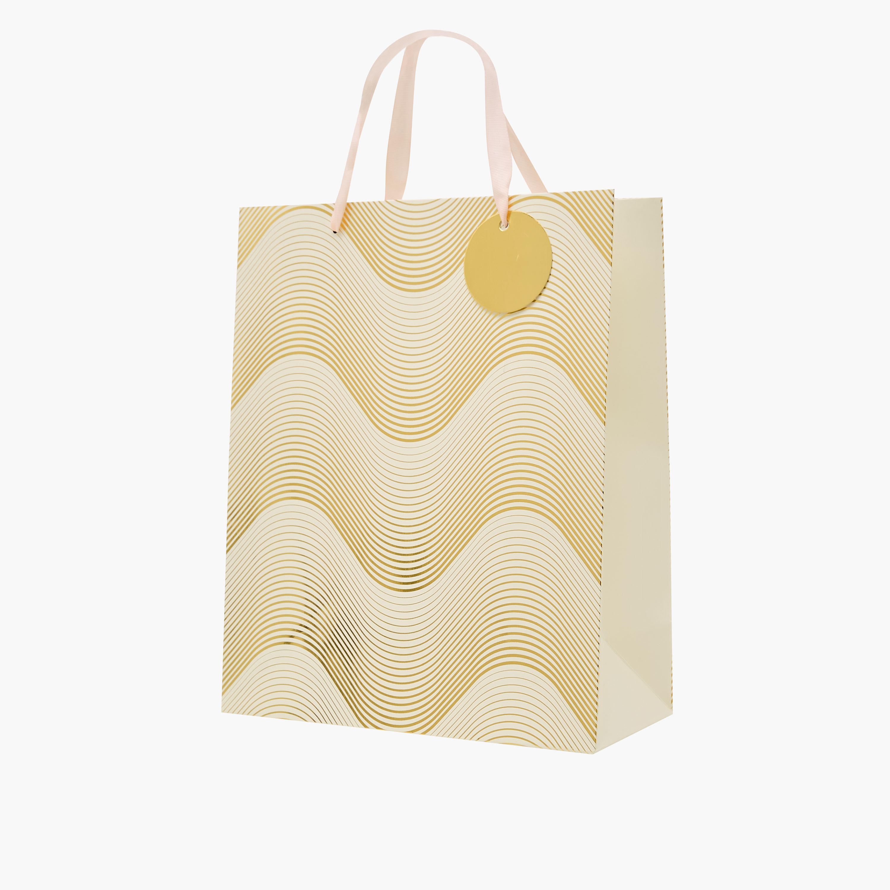 Wave Print Paper Gift Bag - Large-household-giftingaccessories-giftings-image-2