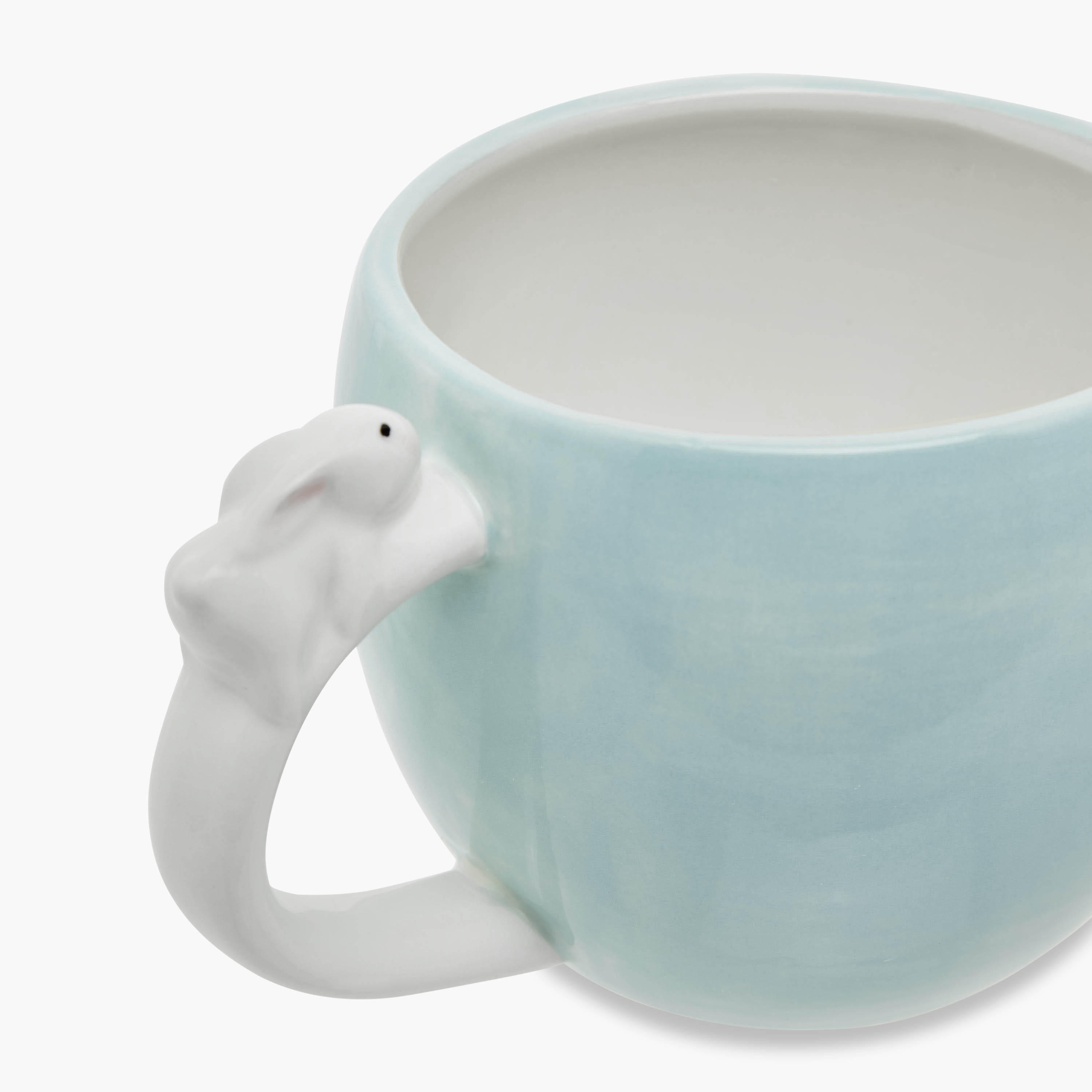 Rabbit 3D Embossed Dolomite Mug - 480 ml-household-dining-teaandcoffee-mugsandcups-image-4
