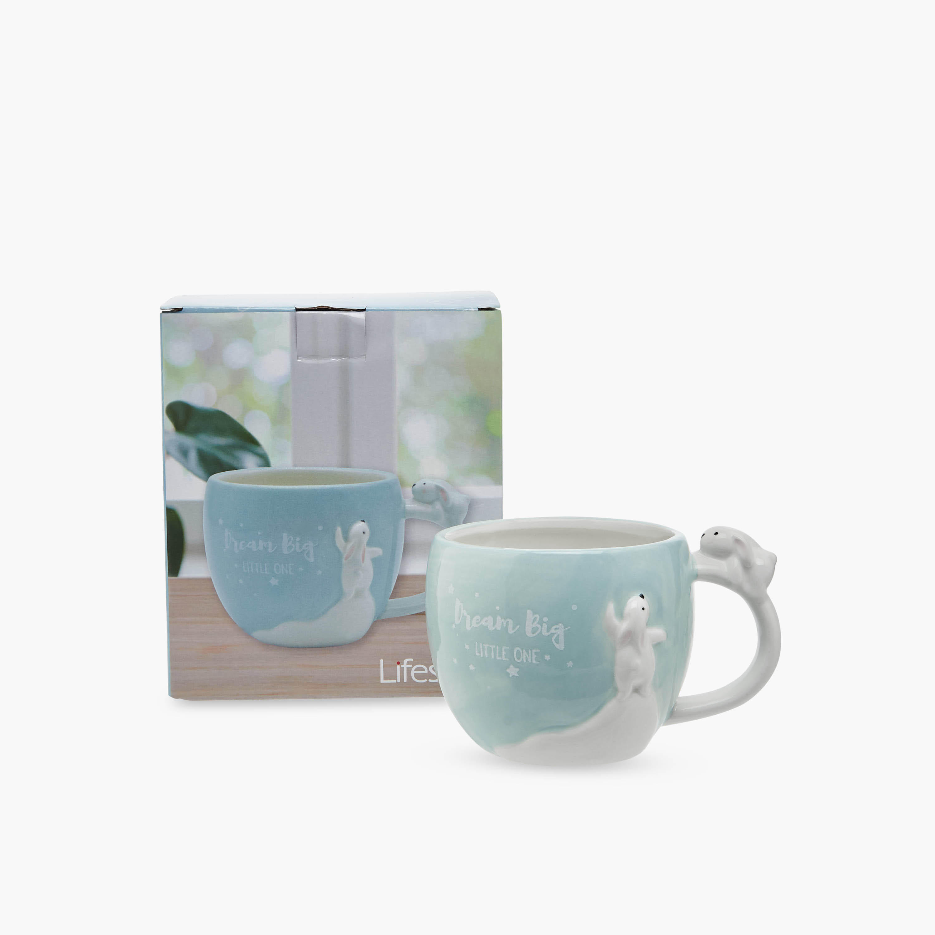 Rabbit 3D Embossed Dolomite Mug - 480 ml-household-dining-teaandcoffee-mugsandcups-image-5