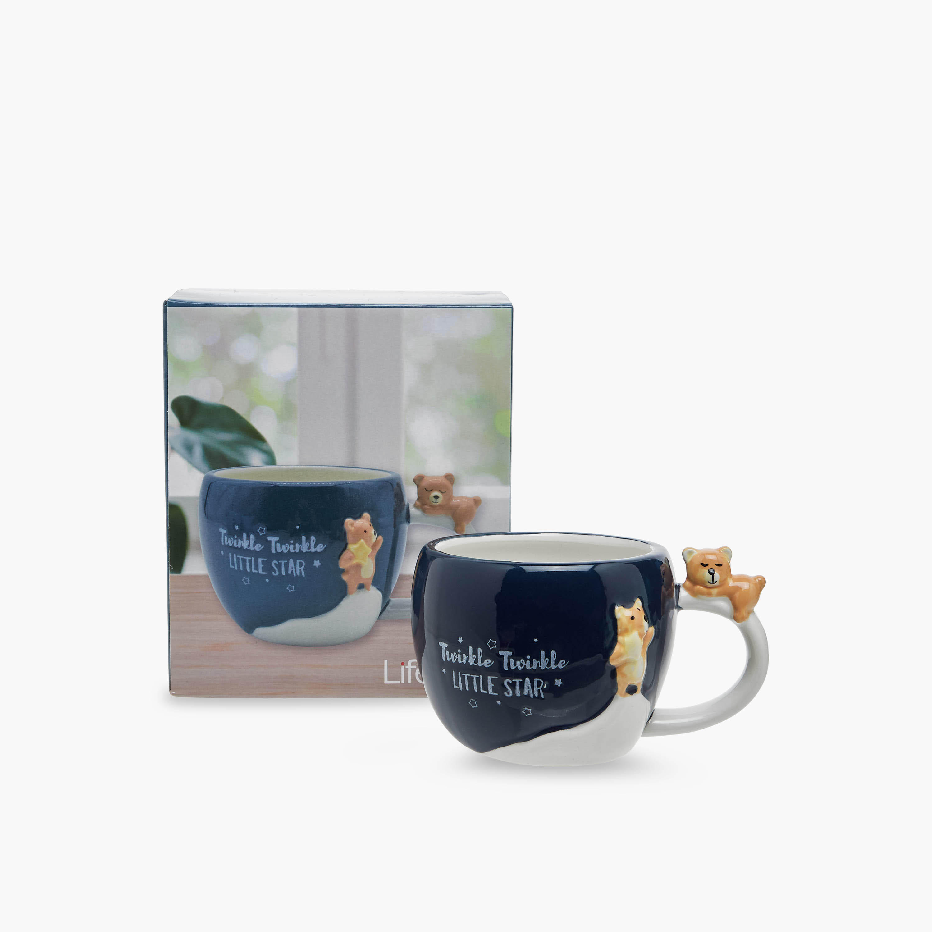 3D Bear Accent Ceramic Mug - 480 ml-household-dining-teaandcoffee-mugsandcups-image-5