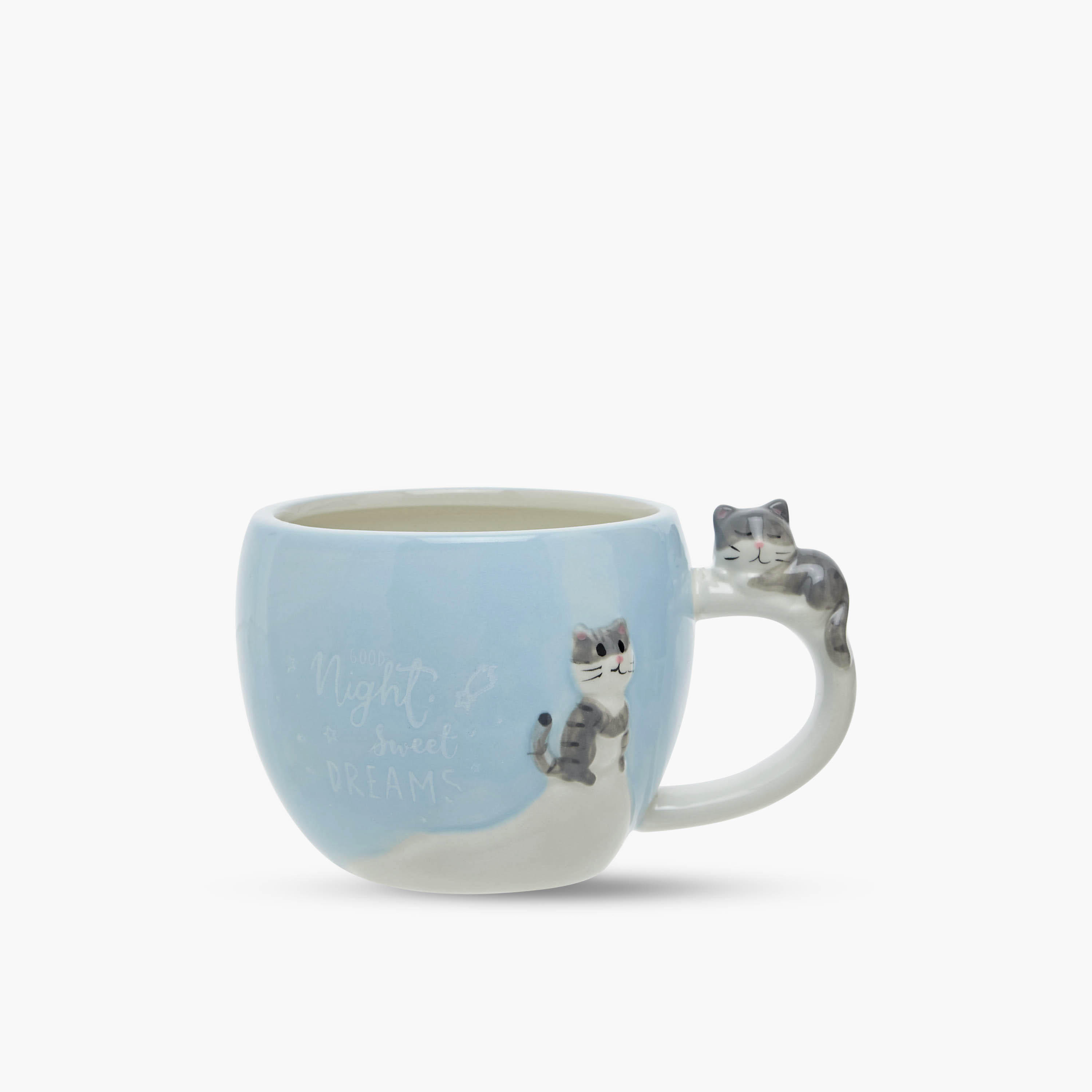 3D Cat Accent Ceramic Mug - 480 ml-household-dining-teaandcoffee-mugsandcups-image-1