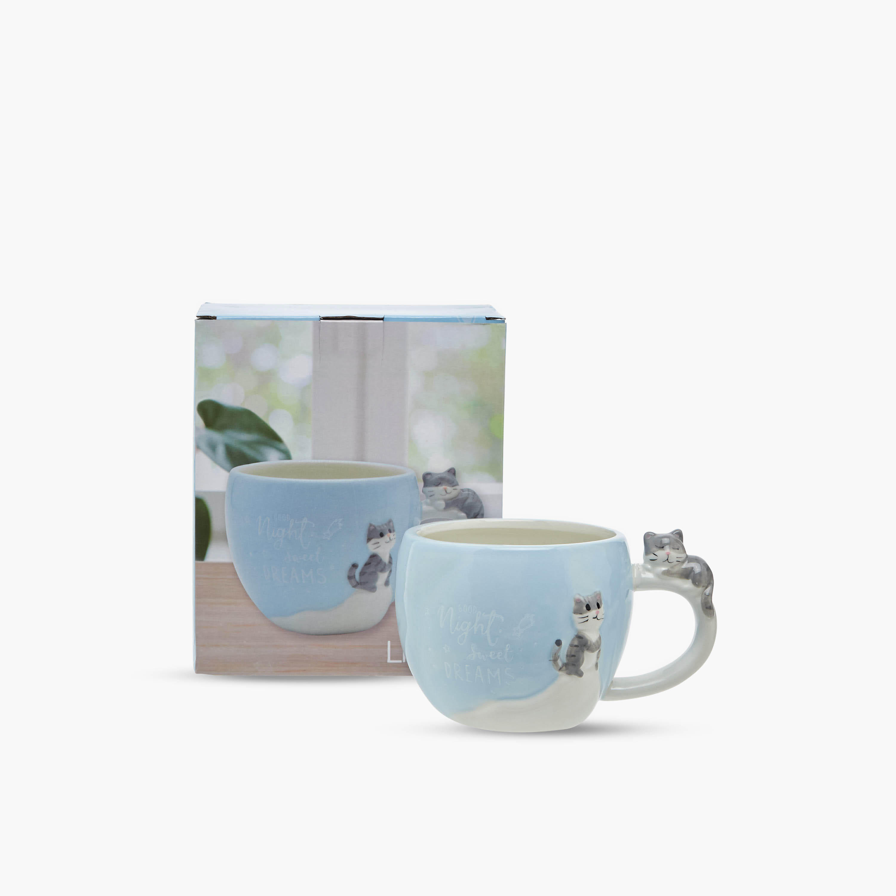 3D Cat Accent Ceramic Mug - 480 ml-household-dining-teaandcoffee-mugsandcups-image-5
