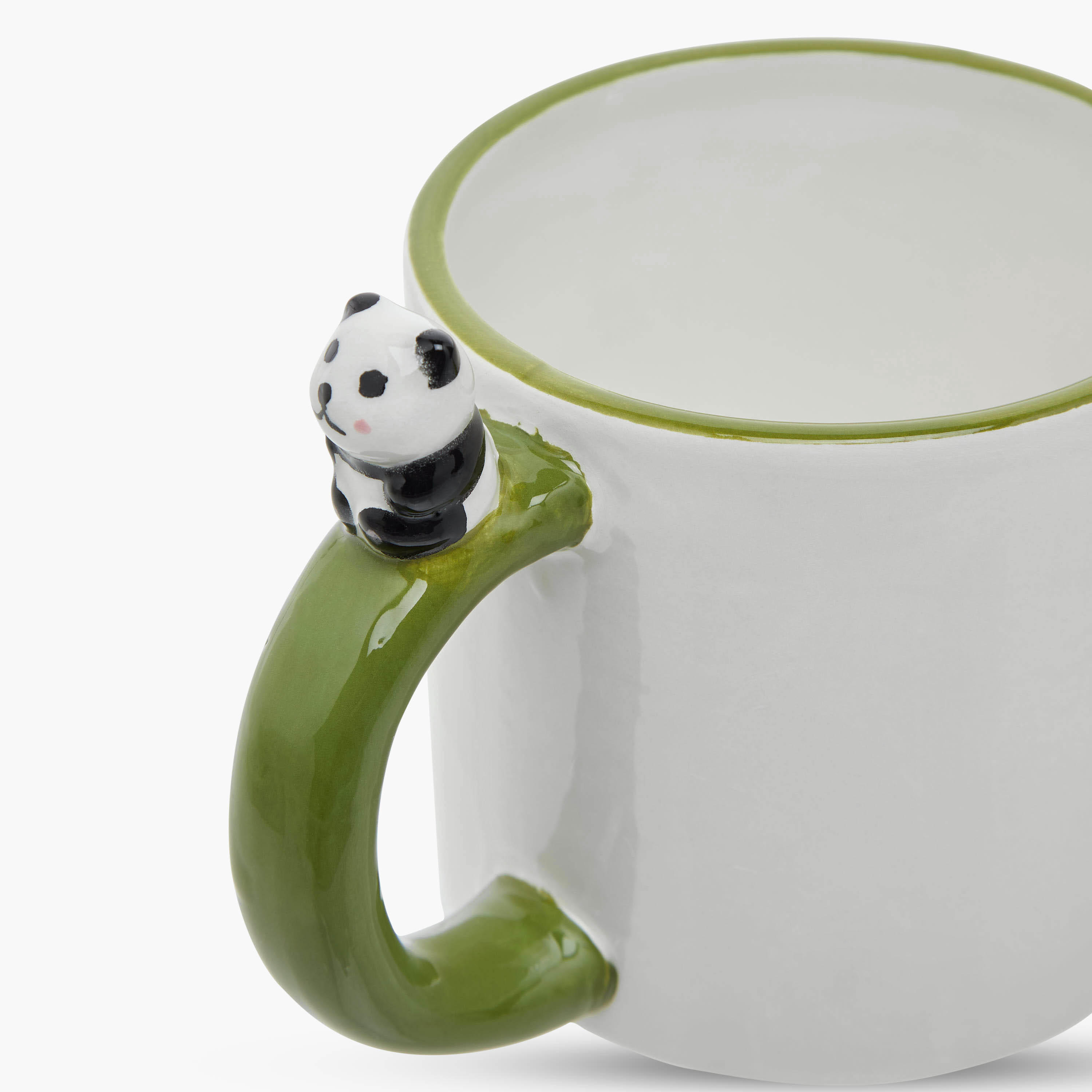 3D Panda Accent Ceramic Mug - 390 ml-household-dining-teaandcoffee-mugsandcups-image-4