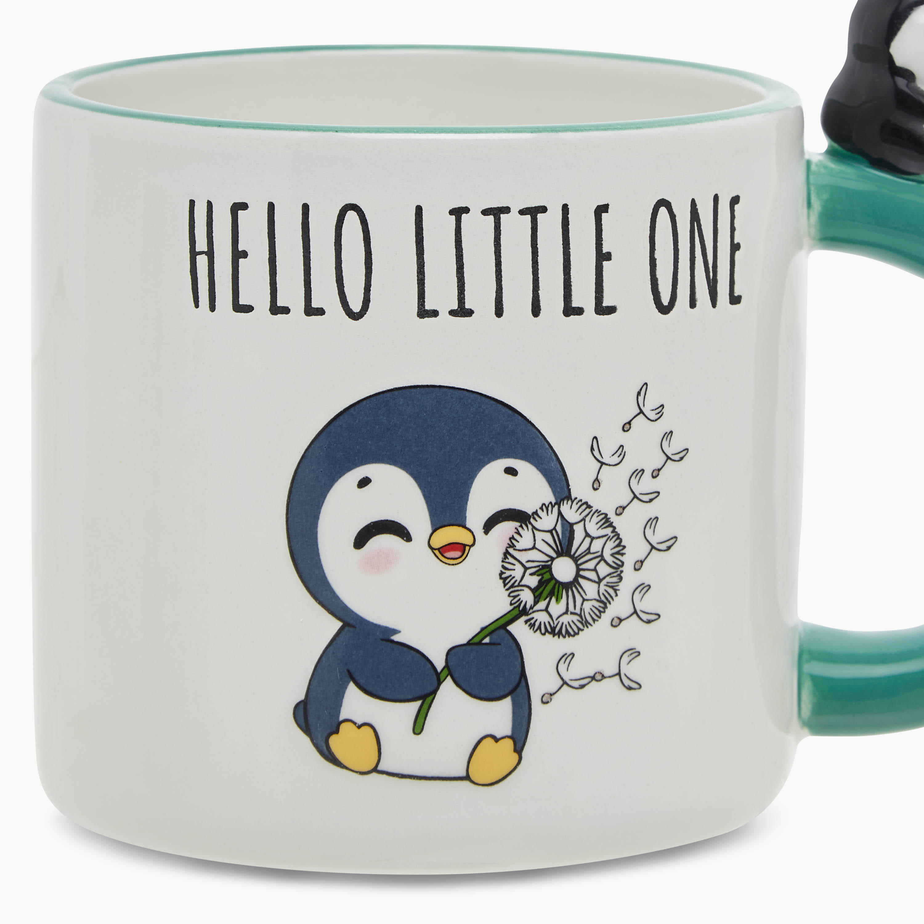 Penguin 3D Embossed Dolomite Mug - 390 ml-household-dining-teaandcoffee-mugsandcups-image-3