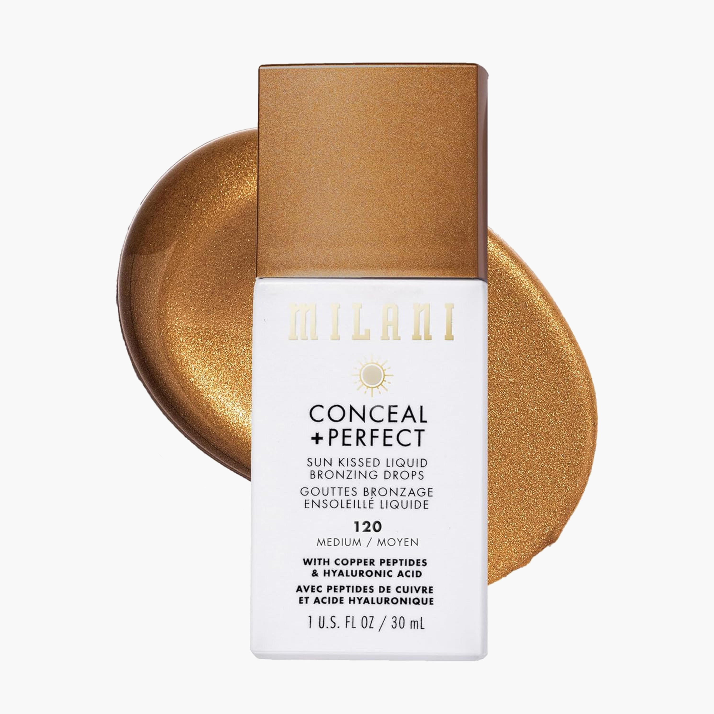قطرة تسمير سائلة كونسيل آند بيرفكت صن كيسد بببتيدات النحاس من ميلاني كوزمتكس - 30 مل-beautyandpersonalcare-makeup-face-bronzers-image-4