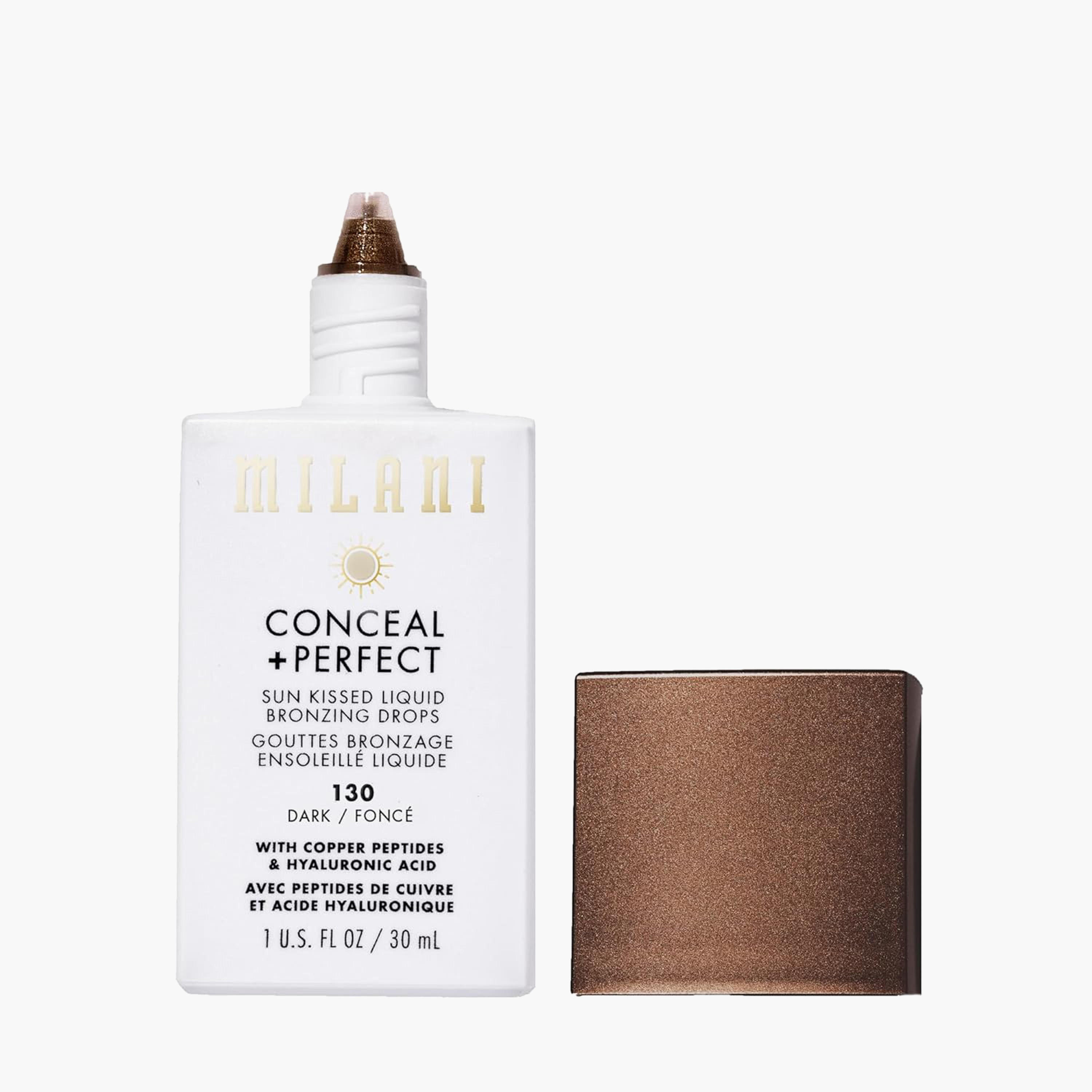 قطرة تسمير سائلة كونسيل آند بيرفكت صن كيسد بببتيدات النحاس من ميلاني كوزمتكس - 30 مل-beautyandpersonalcare-makeup-face-bronzers-image-8