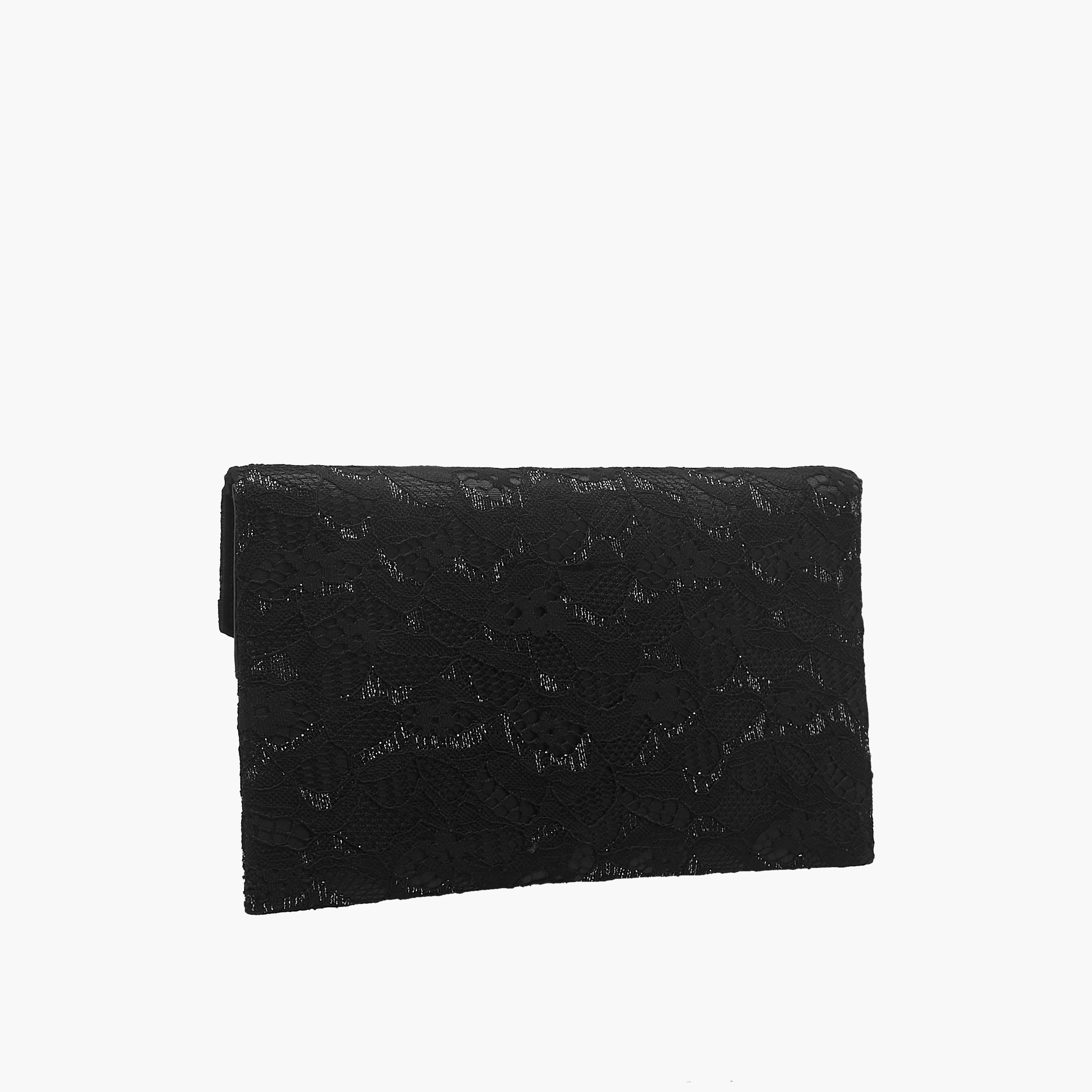 شنطة كلاتش مزينة بسلسلة معدنية من سيليست-women-bagsandwallets-wallets-image-5