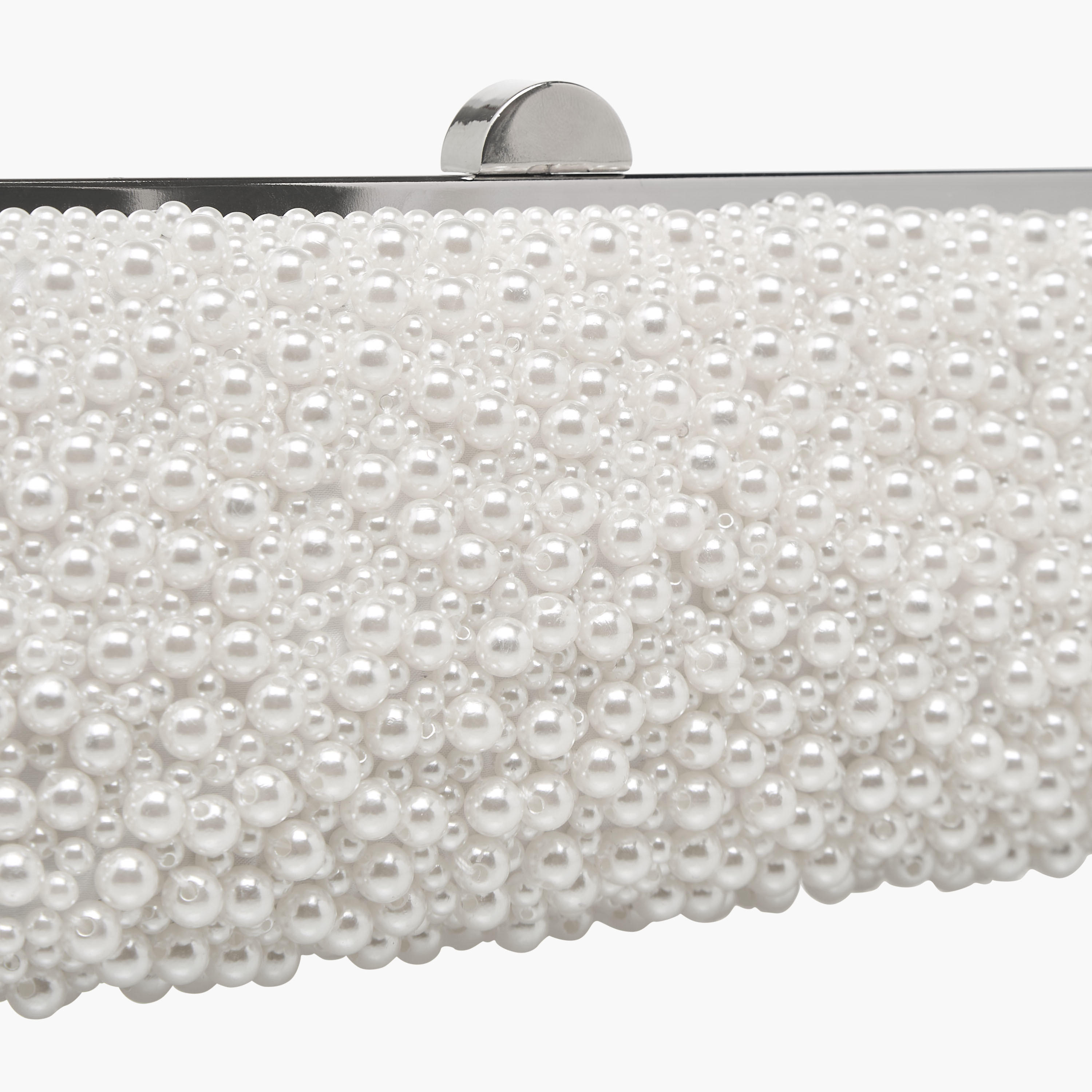 Celeste Pearl Embellished Clutch with Chain Strap-women-bagsandwallets-wallets-image-6