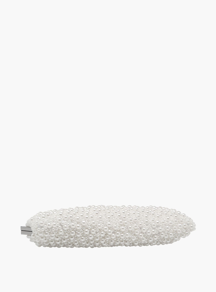 Celeste Pearl Embellished Clutch with Chain Strap-women-bagsandwallets-wallets-image-8
