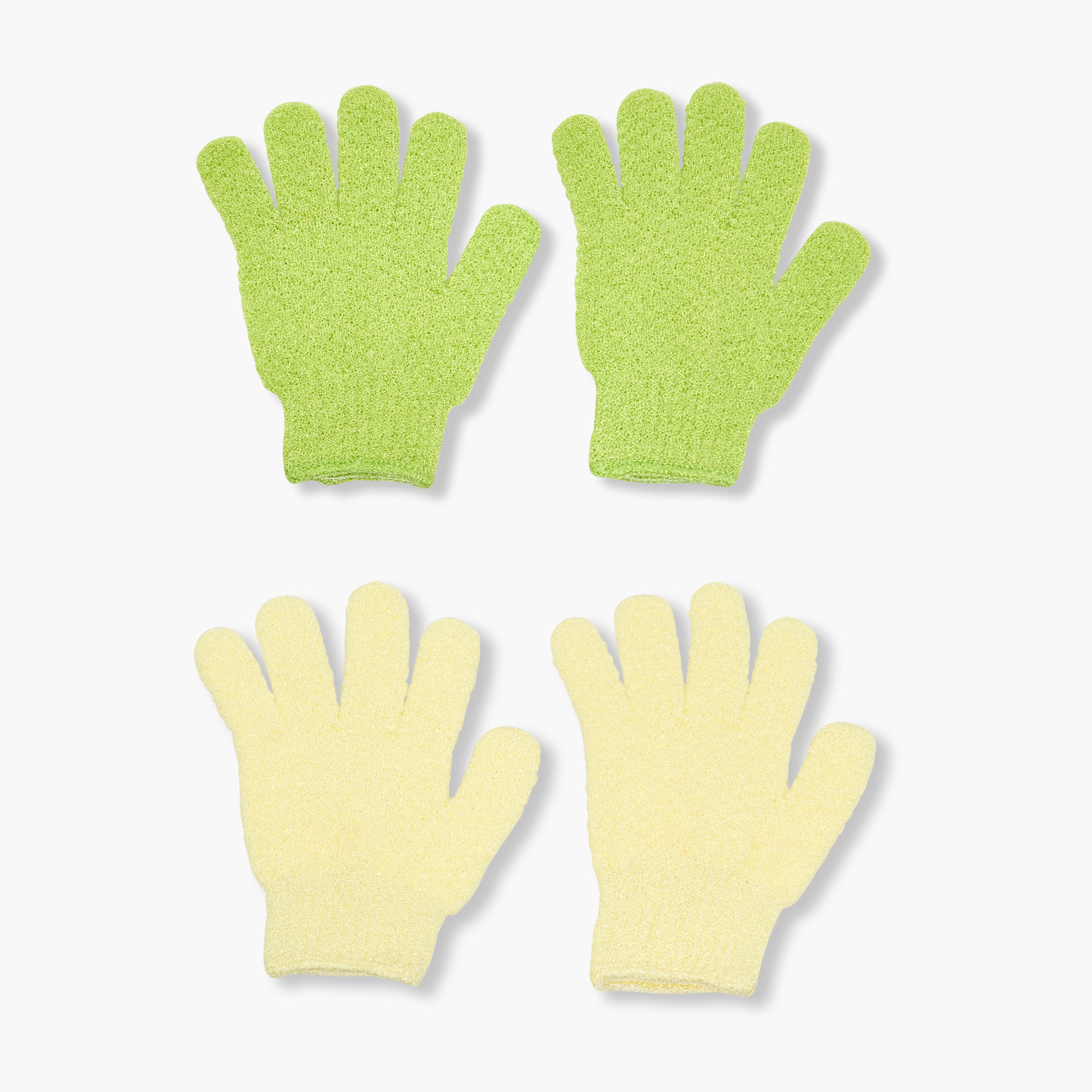 GLOO Exfoliating Bath Gloves - Set of 2-household-bathandlaundry-bathaccessories-bathaccessorysets-image-1