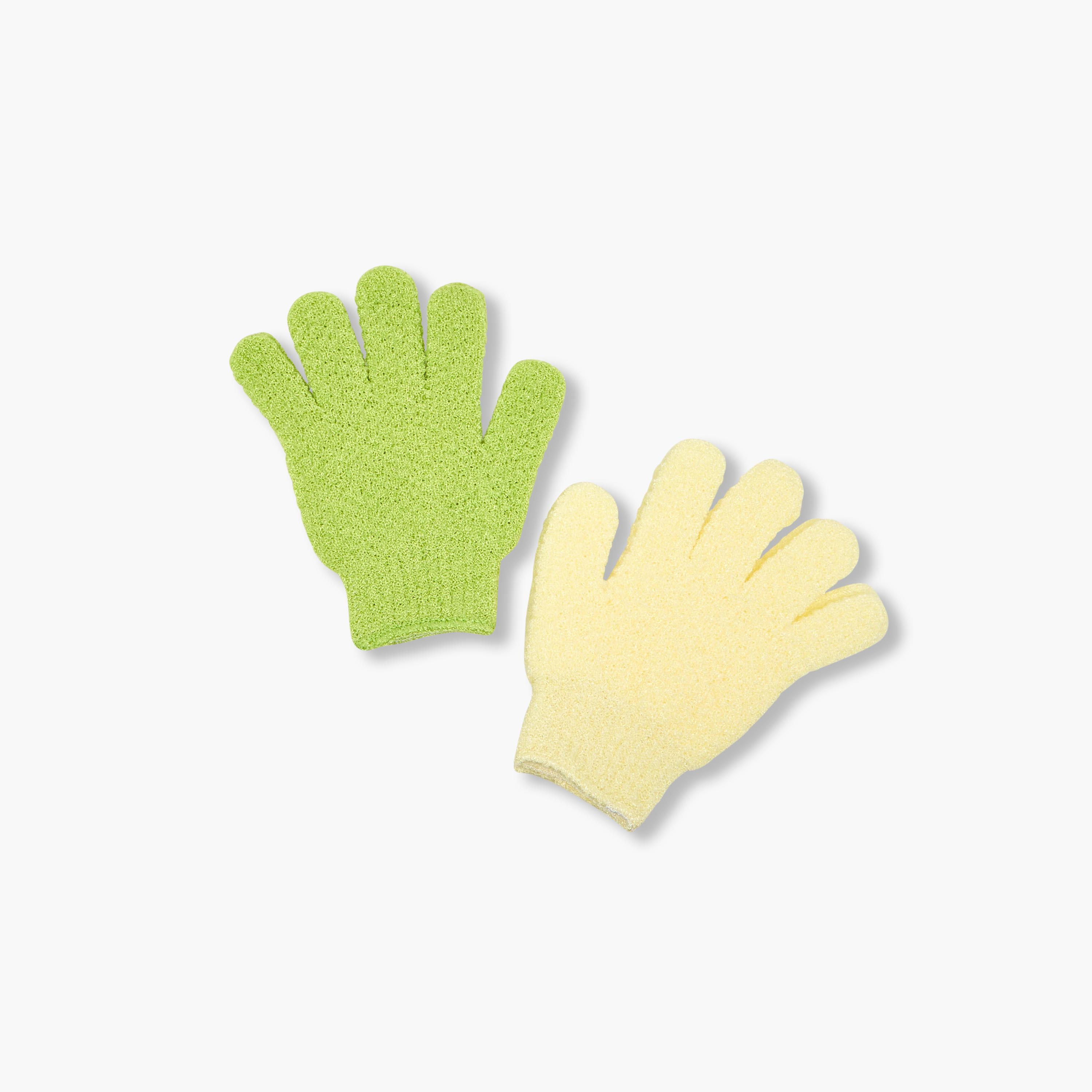 GLOO Exfoliating Bath Gloves - Set of 2-household-bathandlaundry-bathaccessories-bathaccessorysets-image-2