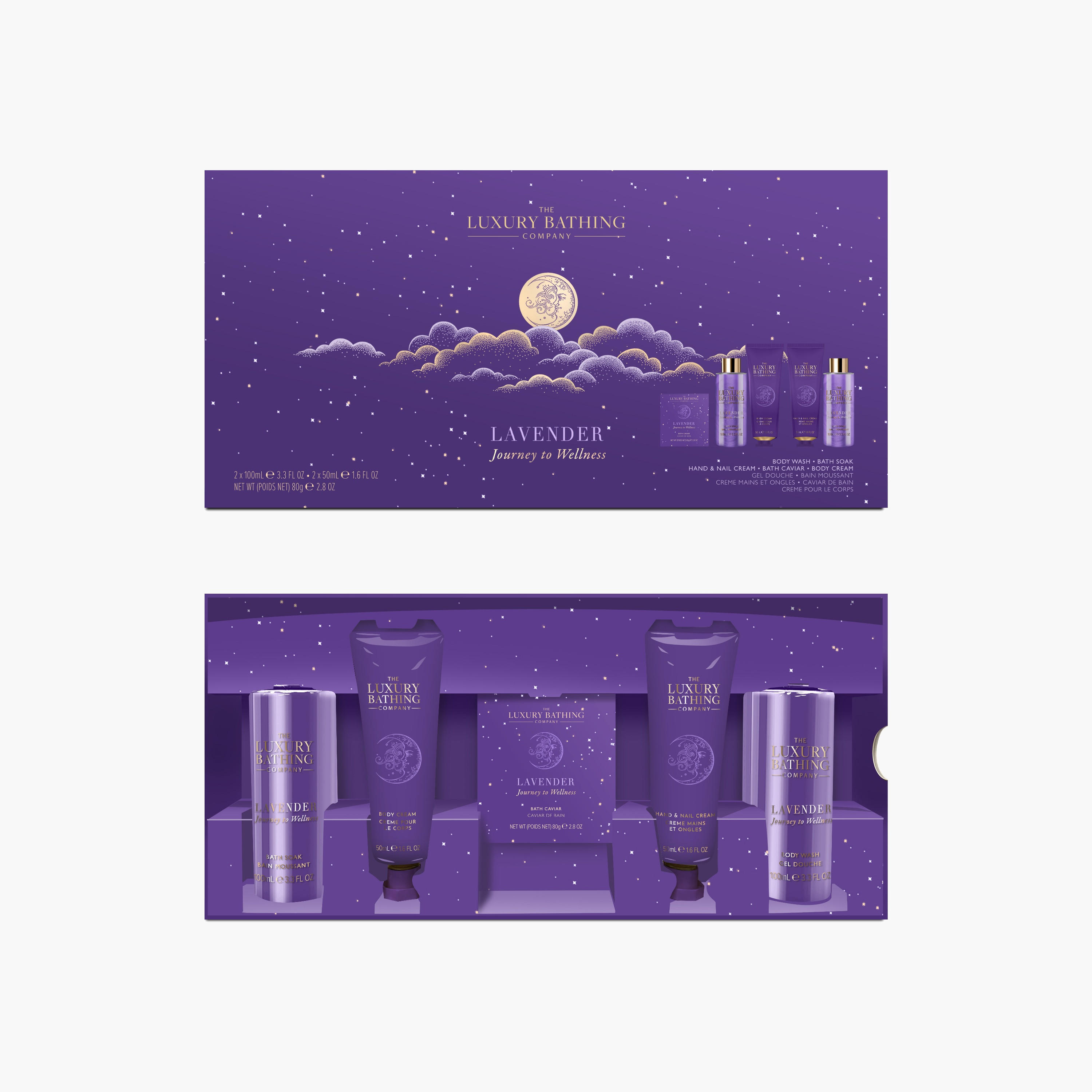 Luxury Bathing Company Lavender Wellness Bathing Collection-beautyandpersonalcare-giftsets-image-2