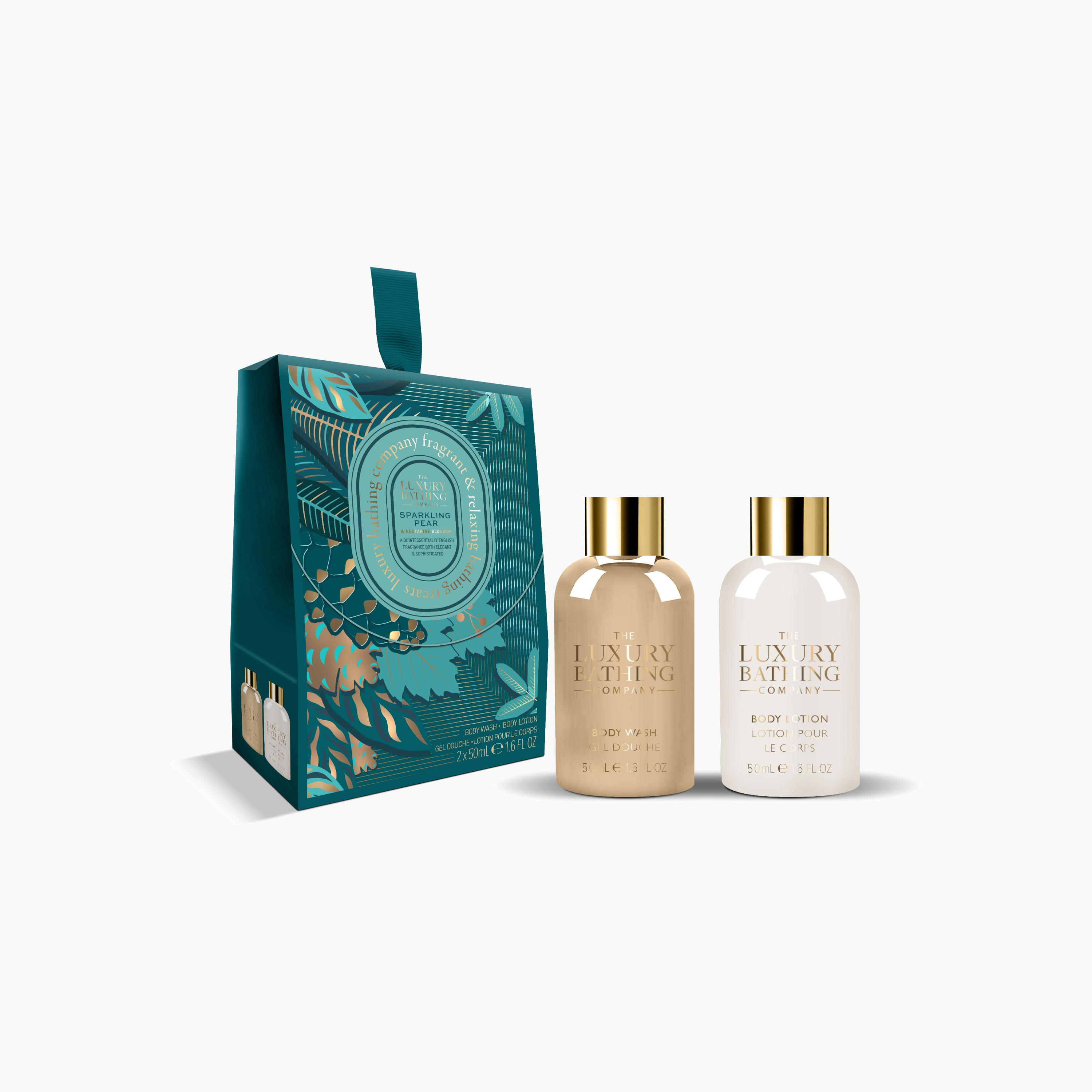 Luxury Bathing Company Sparkling Pear Nectarine Gift Set-beautyandpersonalcare-giftsets-image-3