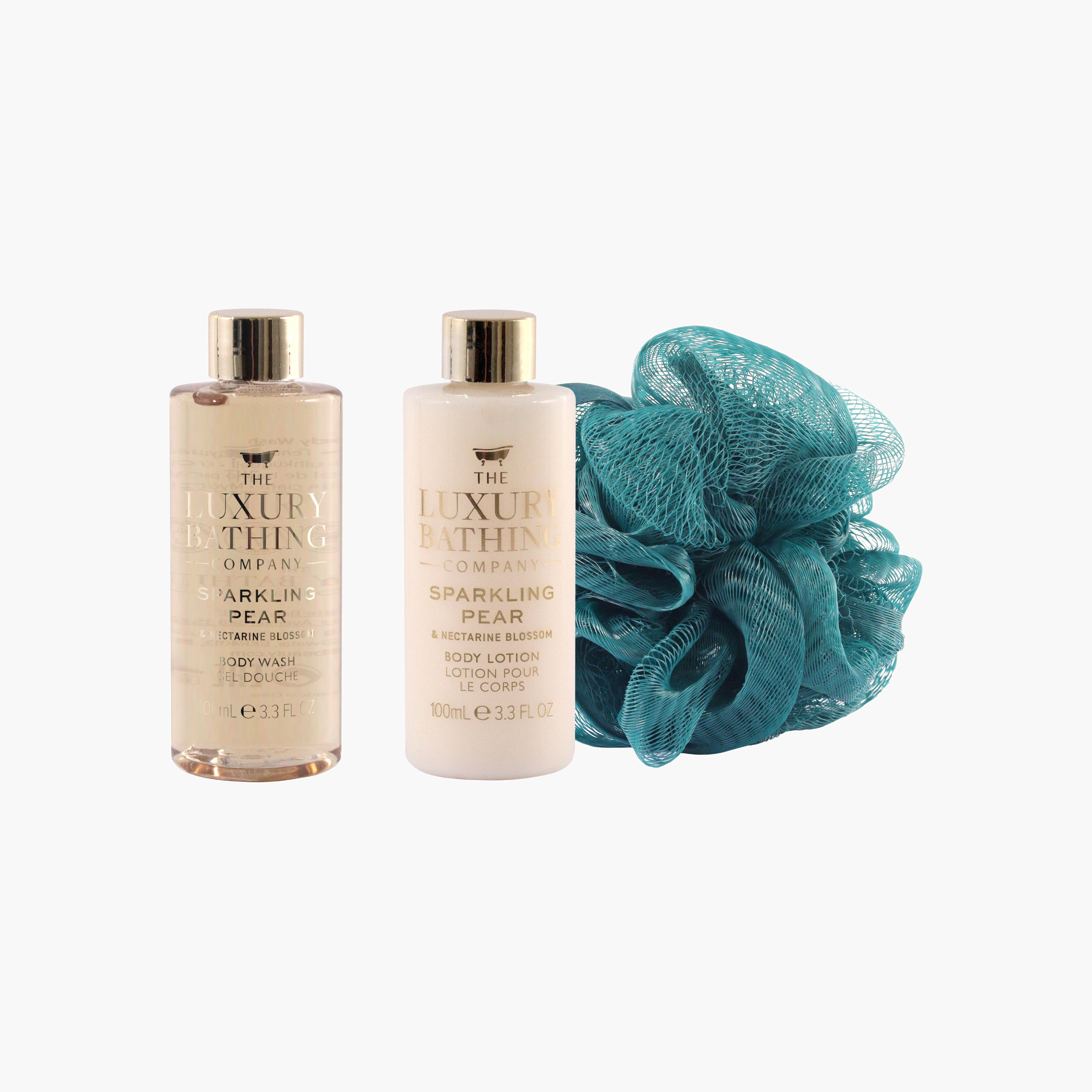 لاكشري باثينج كومبانيمجموعة استحمام كمثرى و نكتارين متلألئة-beautyandpersonalcare-giftsets-image-2