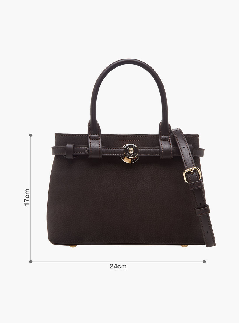 Celeste Textured Tote Bag with Detachable Shoulder Strap-women-bagsandwallets-handbags-image-2