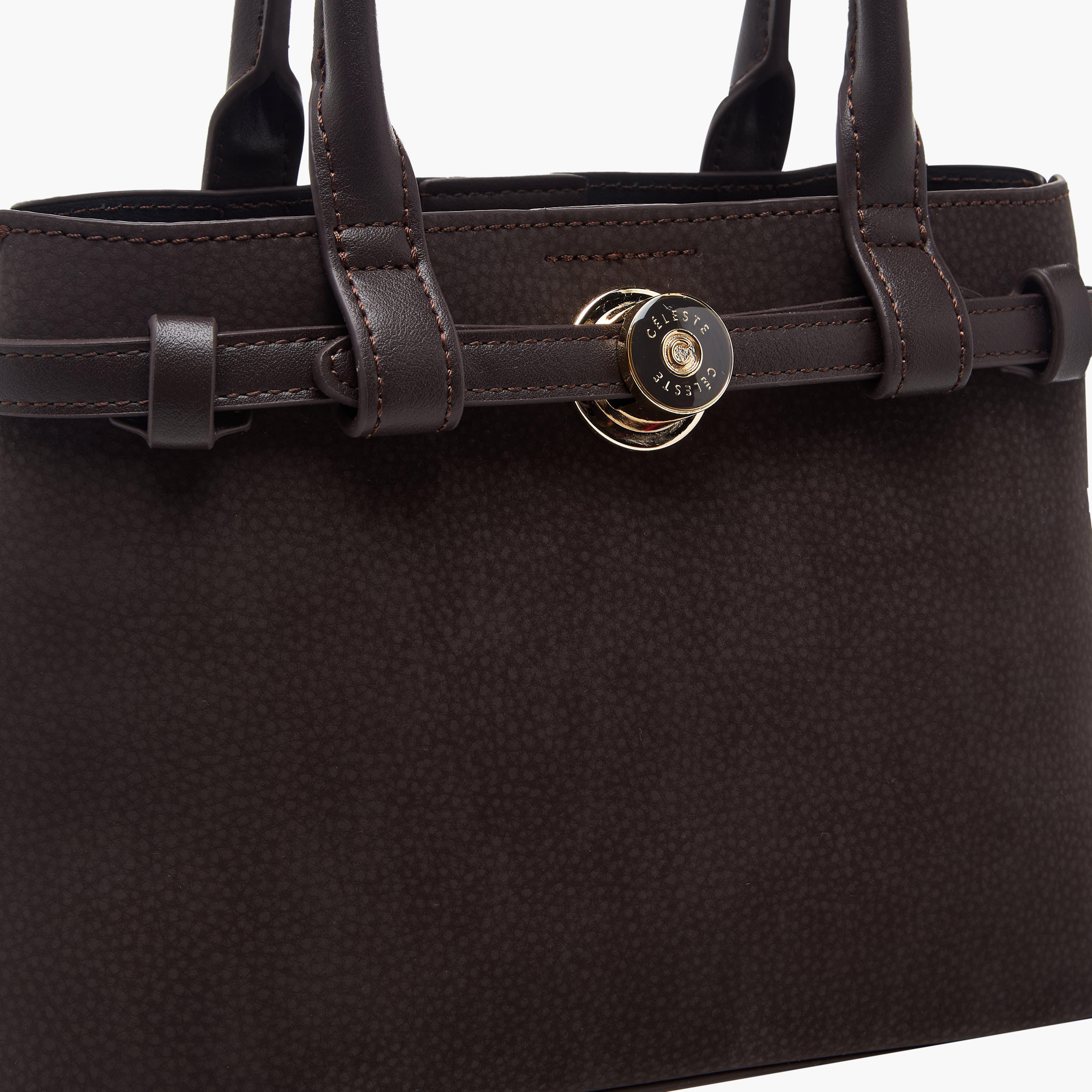 Celeste Textured Tote Bag with Detachable Shoulder Strap-women-bagsandwallets-handbags-image-6