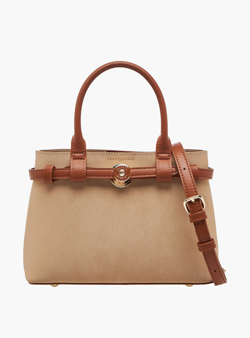 شنطة توت بارزة الملمس بحزام كتف قابل للفصل من سيليست-women-bagsandwallets-handbags-image-1