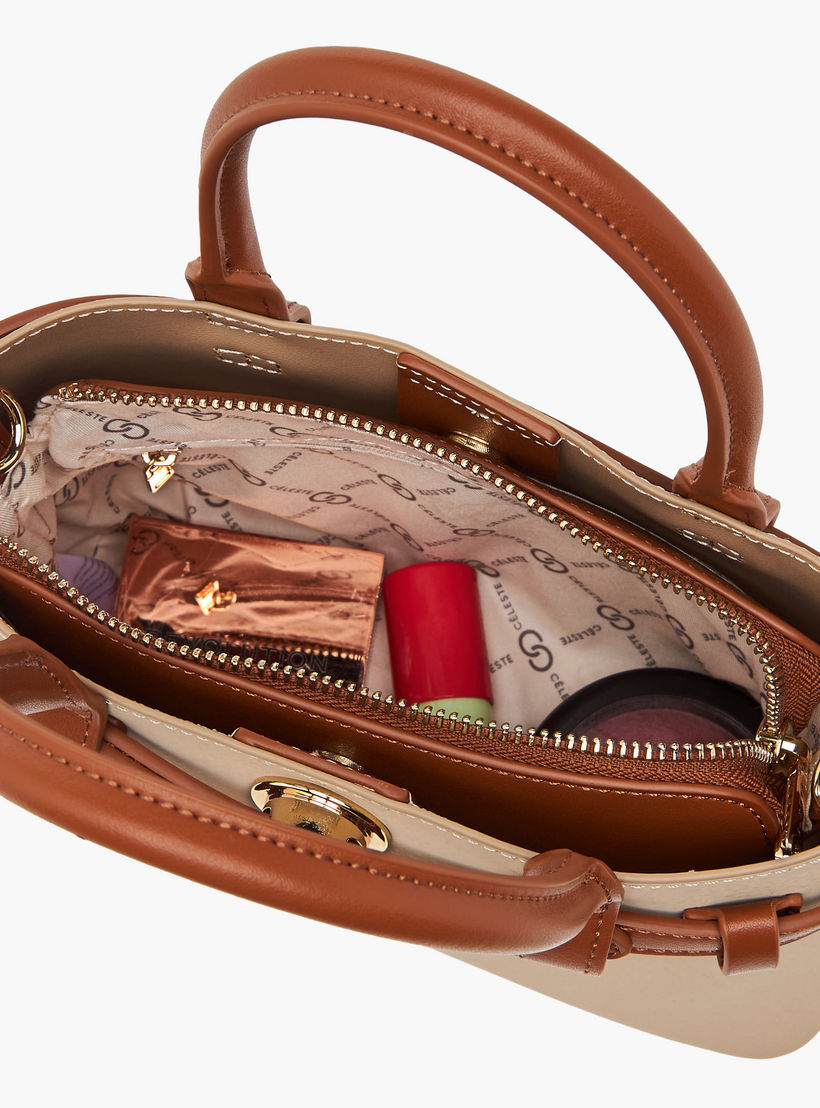 شنطة توت بارزة الملمس بحزام كتف قابل للفصل من سيليست-women-bagsandwallets-handbags-image-10