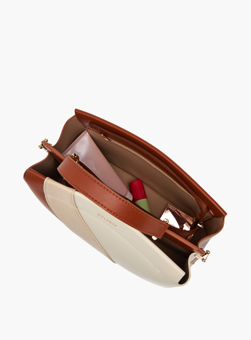 شنطة توتي بقوالب ملونة وحزام قابل للفصل من سيليست-women-bagsandwallets-handbags-image-9