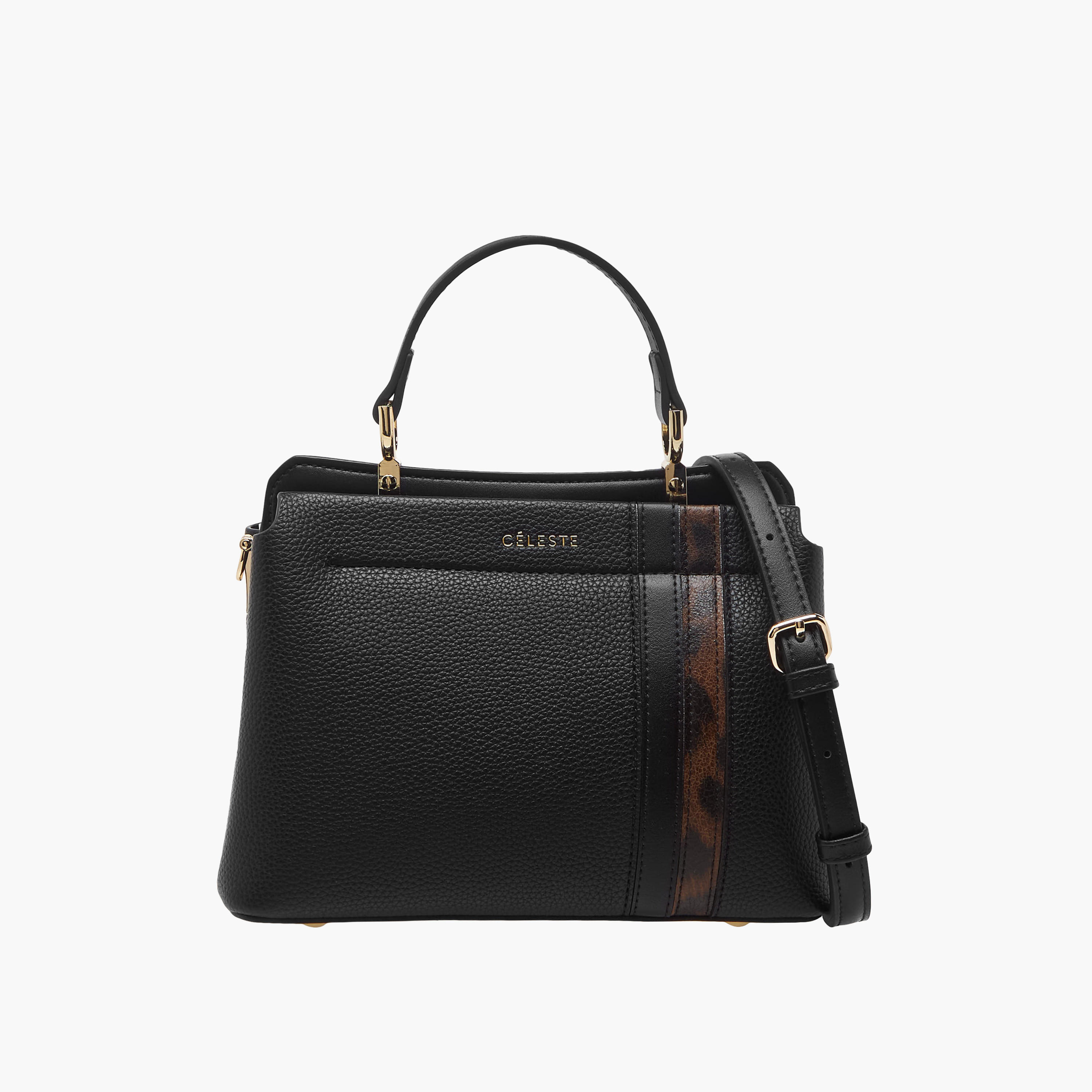 شنطة توتي بارزة الملمس بحزام قابل للفصل من سيليست-women-bagsandwallets-handbags-image-1