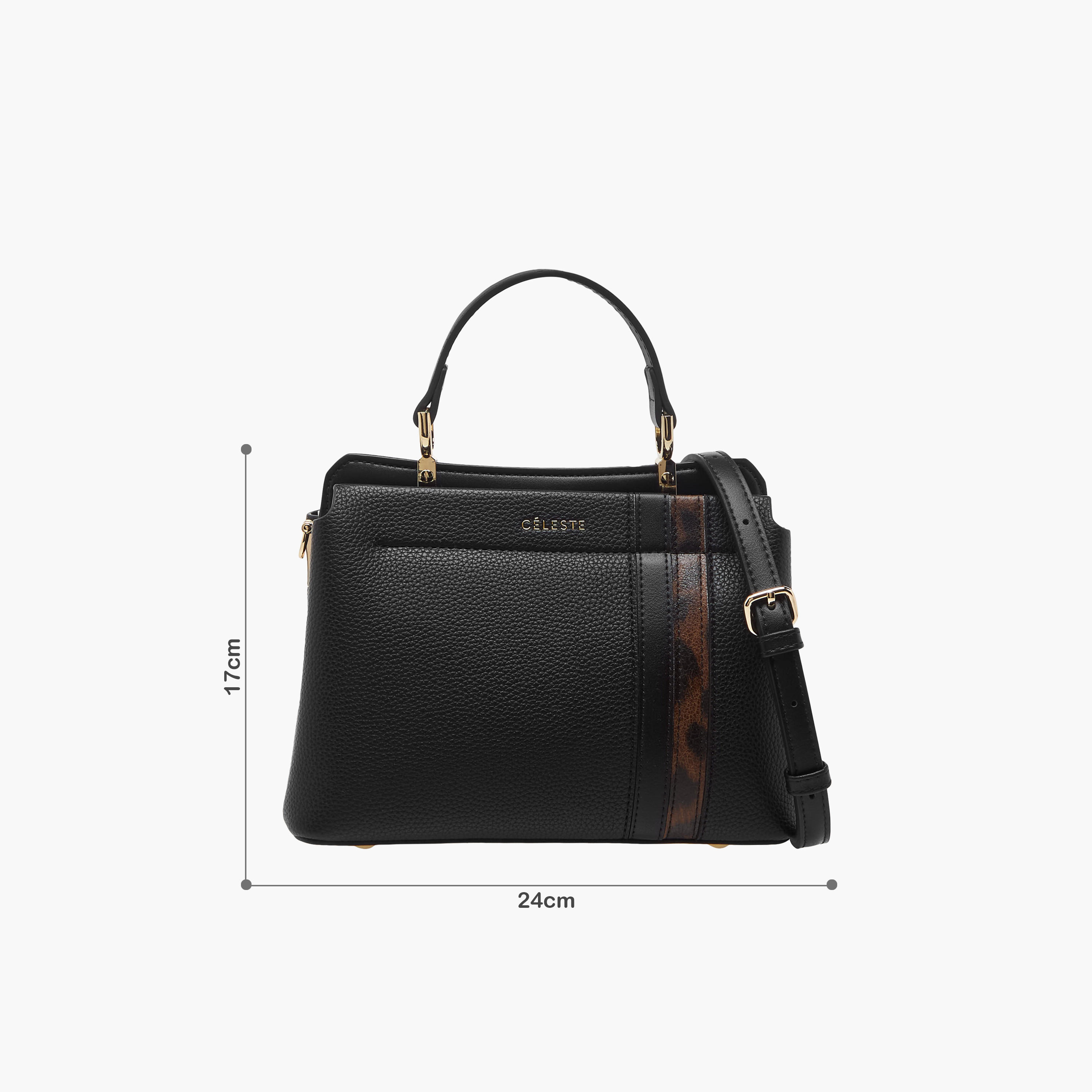 شنطة توتي بارزة الملمس بحزام قابل للفصل من سيليست-women-bagsandwallets-handbags-image-2