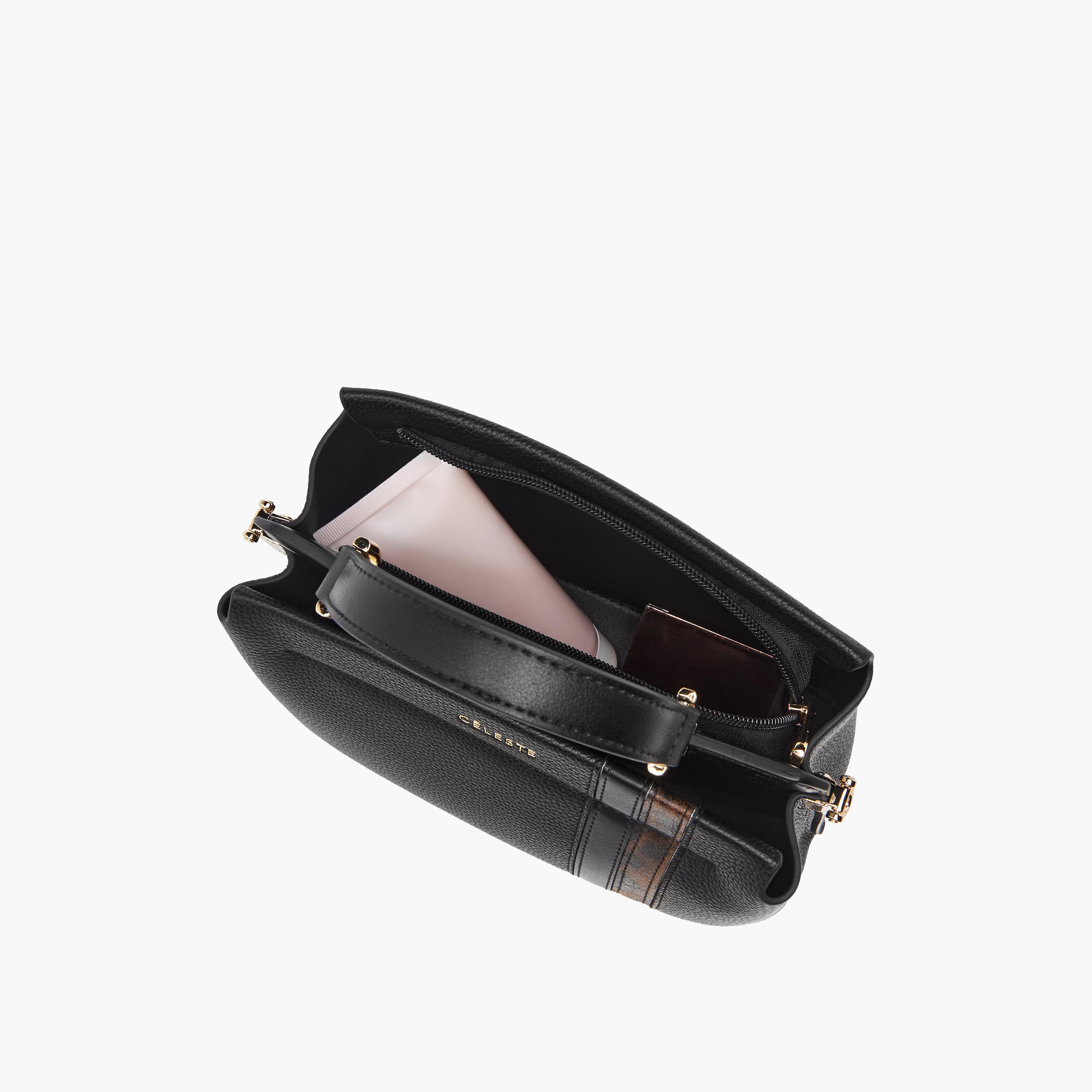 شنطة توتي بارزة الملمس بحزام قابل للفصل من سيليست-women-bagsandwallets-handbags-image-9