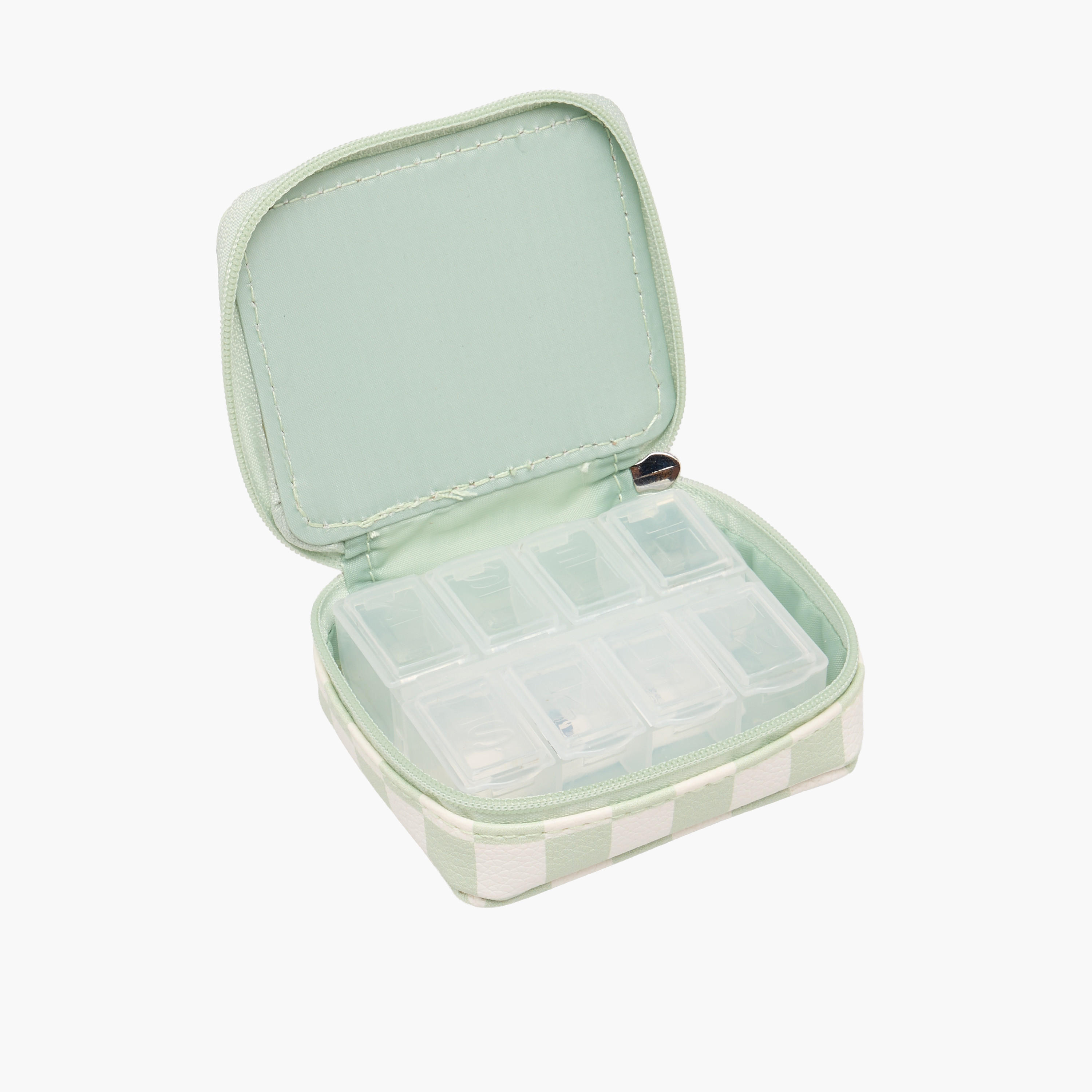 Findz Checked Travel Pill Case-travel-accessories-image-4
