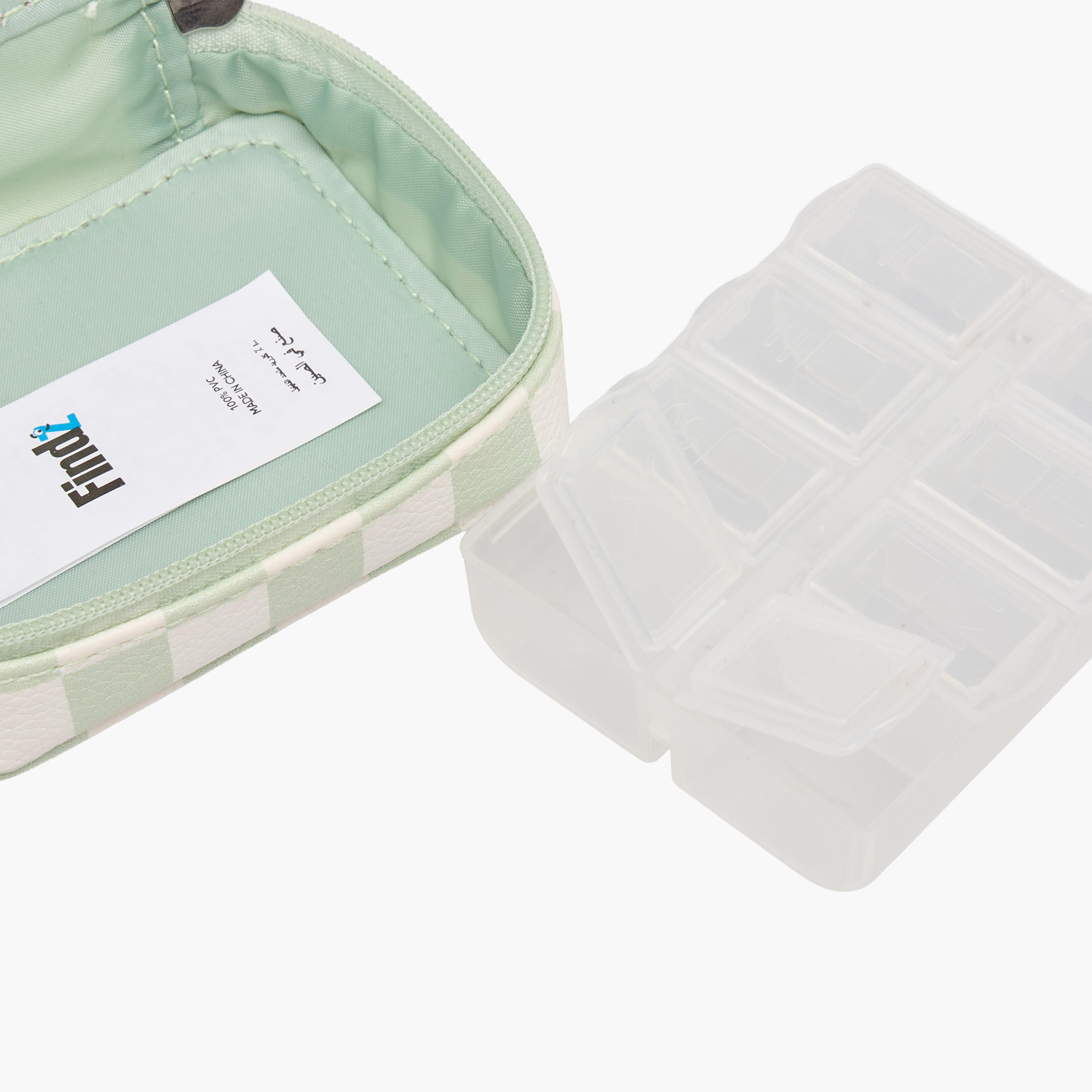 Findz Checked Travel Pill Case-travel-accessories-image-5