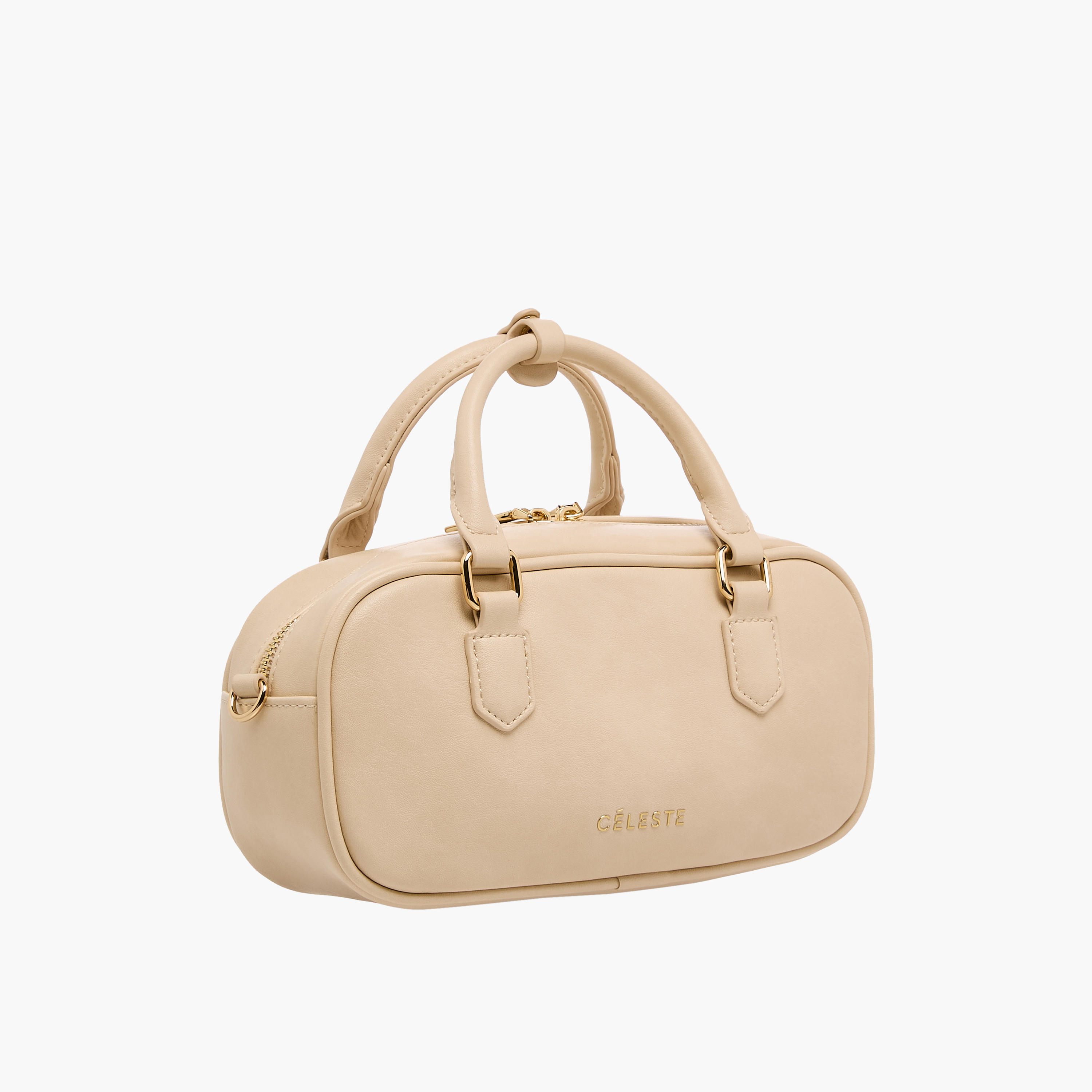 Celeste Contrast Stitching Tote Bag with Double Handle-women-bagsandwallets-handbags-image-4