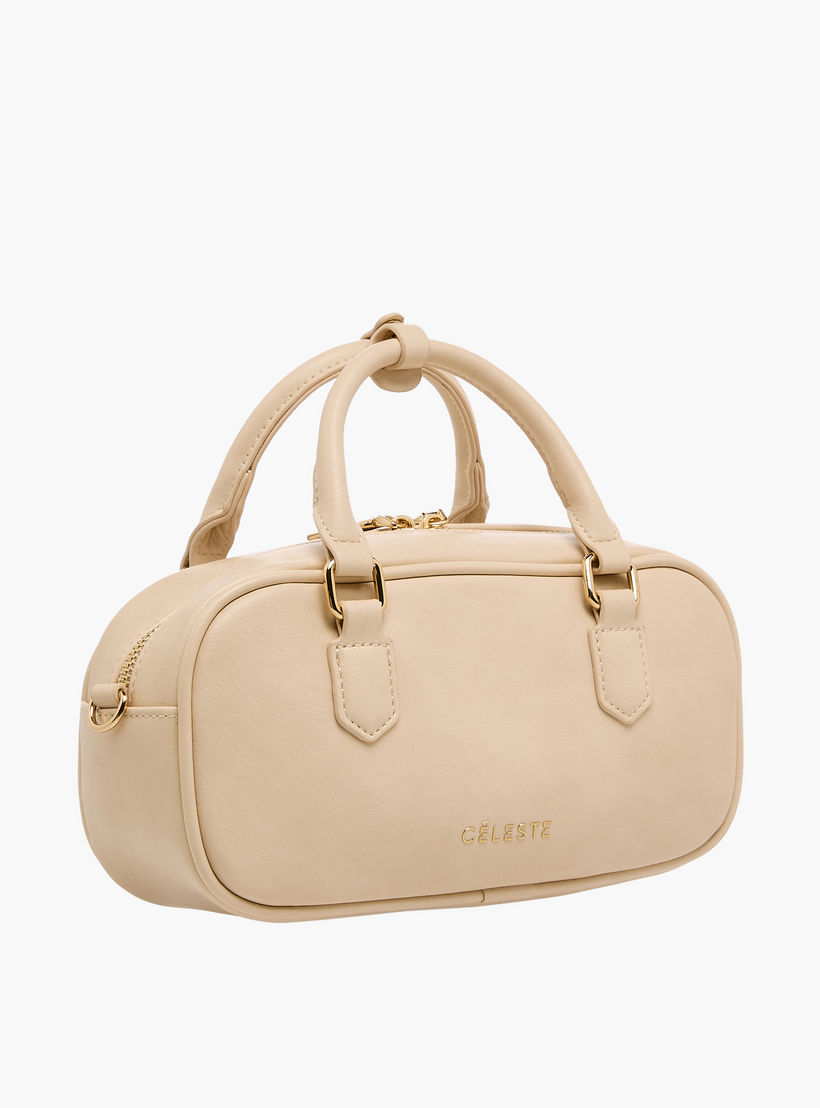 Celeste Contrast Stitching Tote Bag with Double Handle-women-bagsandwallets-handbags-image-4