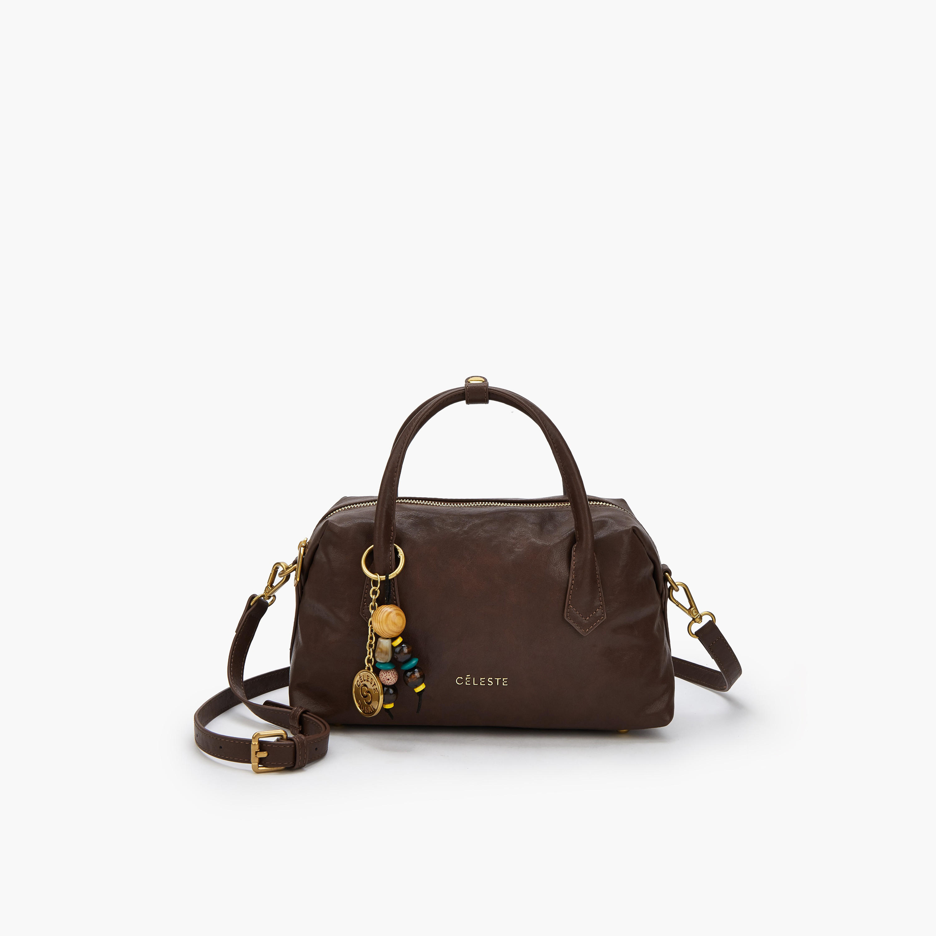 Celeste Textured Tote Bag with Zip Closure-women-bagsandwallets-handbags-image-1
