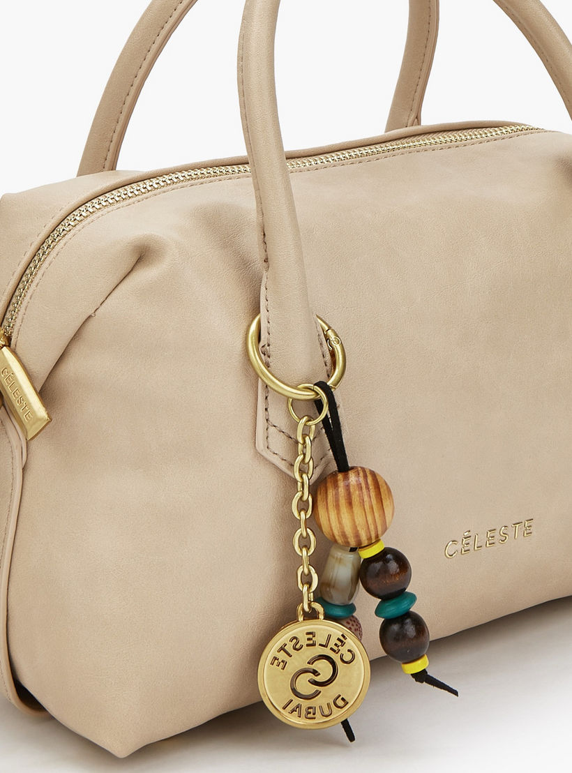 Celeste Textured Tote Bag with Zip Closure-women-bagsandwallets-handbags-image-6