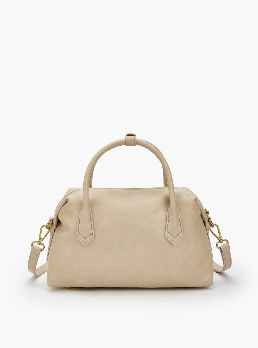 Celeste Textured Tote Bag with Zip Closure-women-bagsandwallets-handbags-image-7