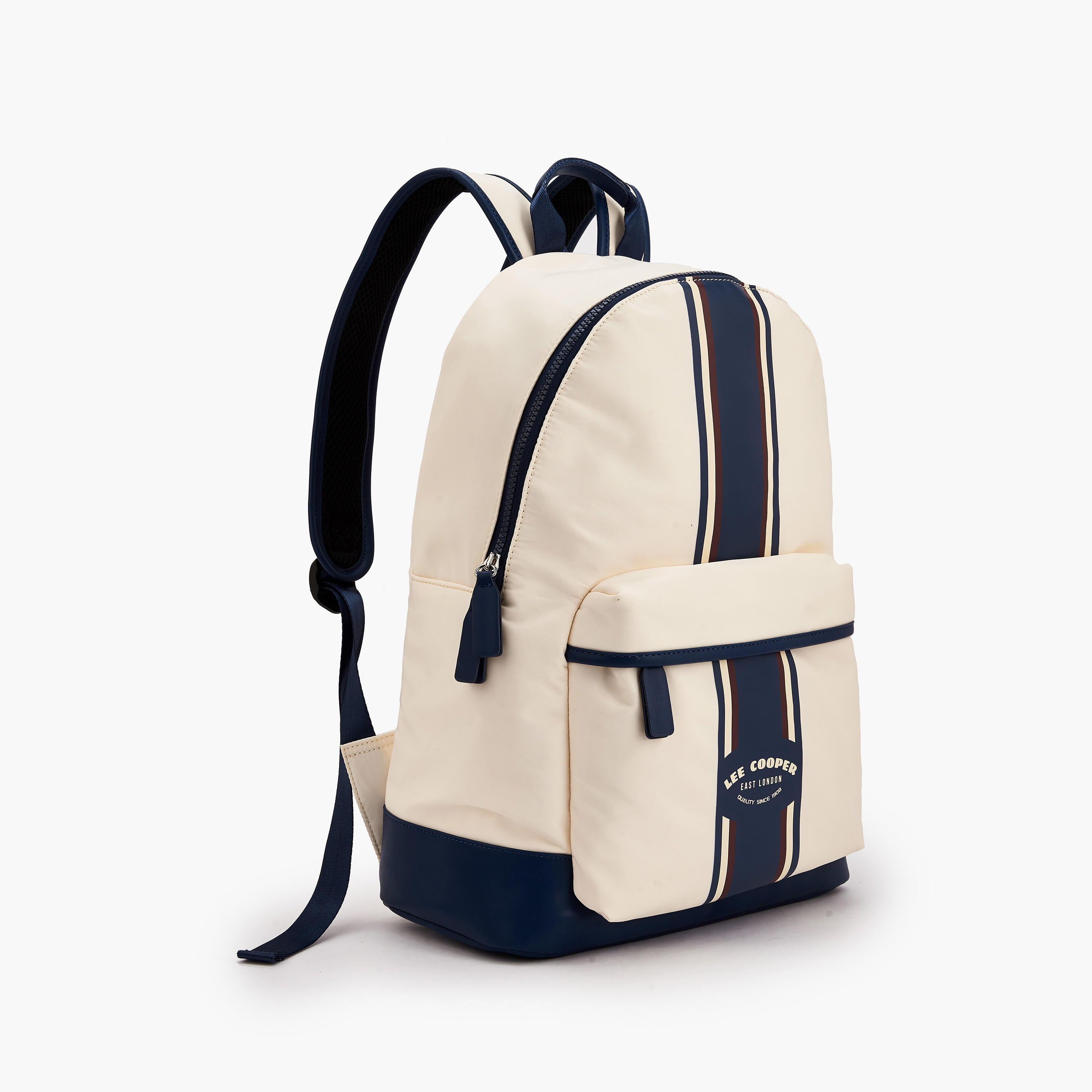 Lee Cooper Striped Backpack with Adjustable Straps-women-bagsandwallets-backpacks-image-2