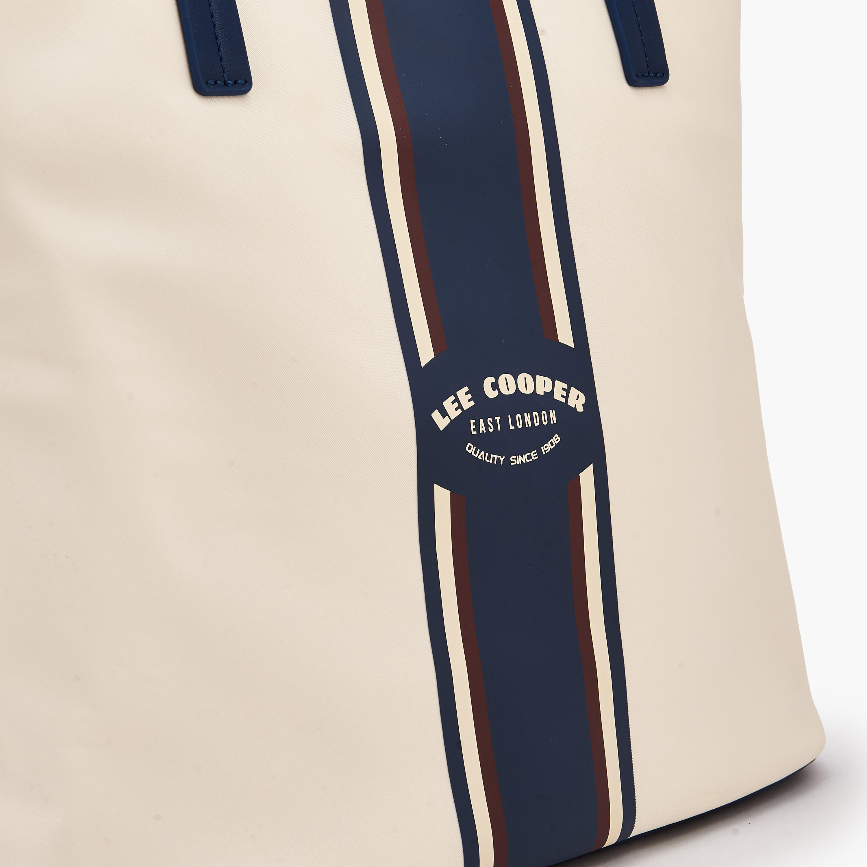Lee Cooper Striped Tote Bag with Handles-women-bagsandwallets-handbags-image-3