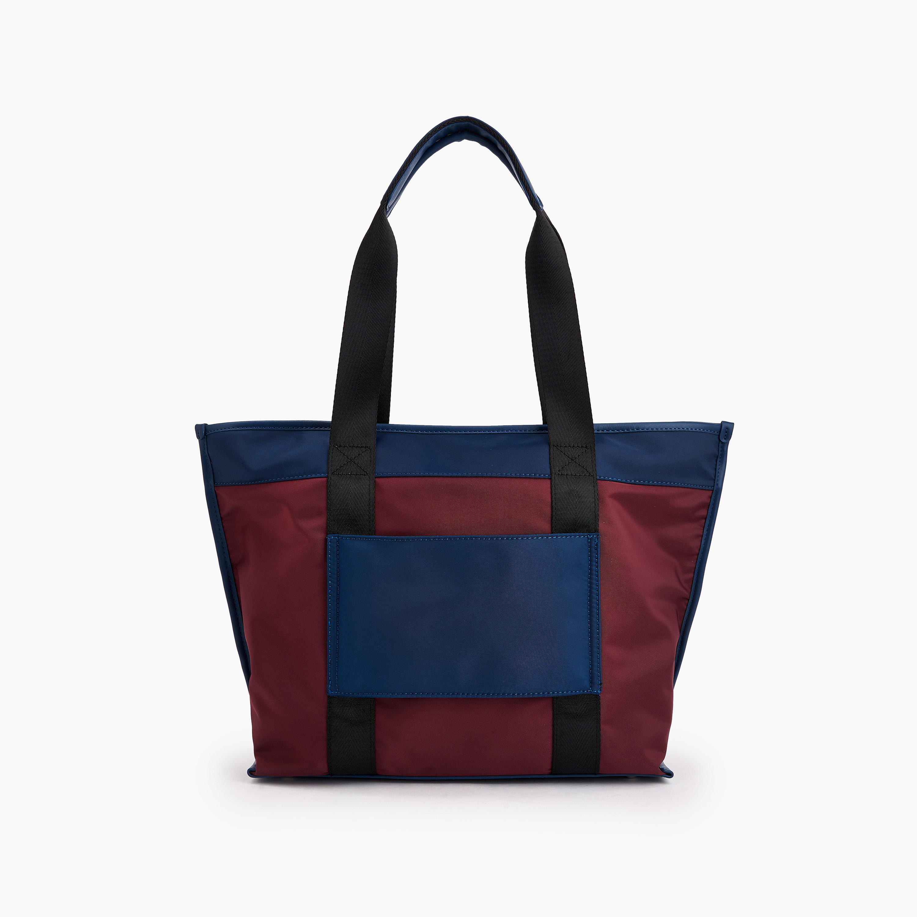 Lee Cooper Colourblock Tote Bag with Handles-women-bagsandwallets-handbags-image-4