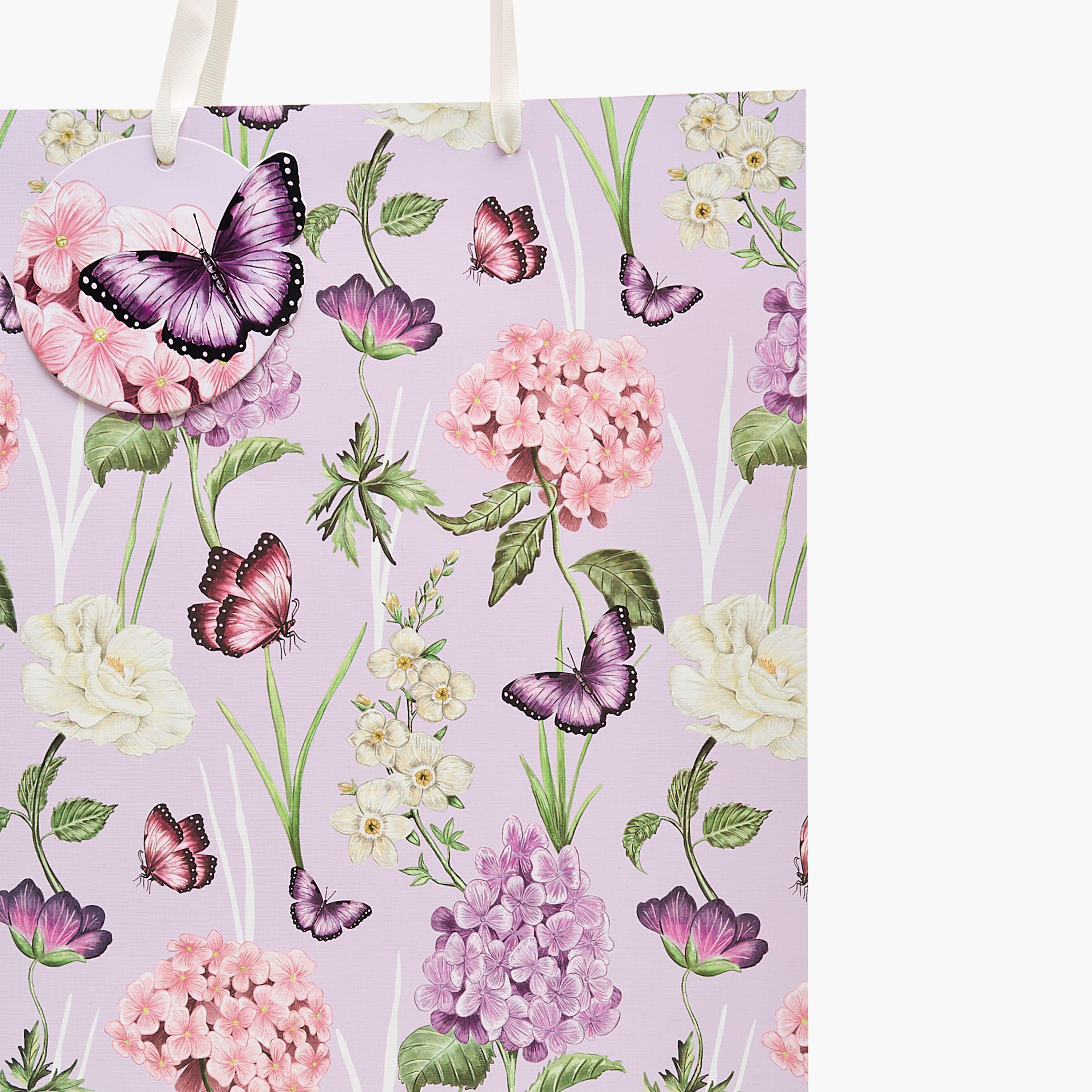 Floral Print Paper Gift Bag - Large-household-giftingaccessories-giftings-image-3