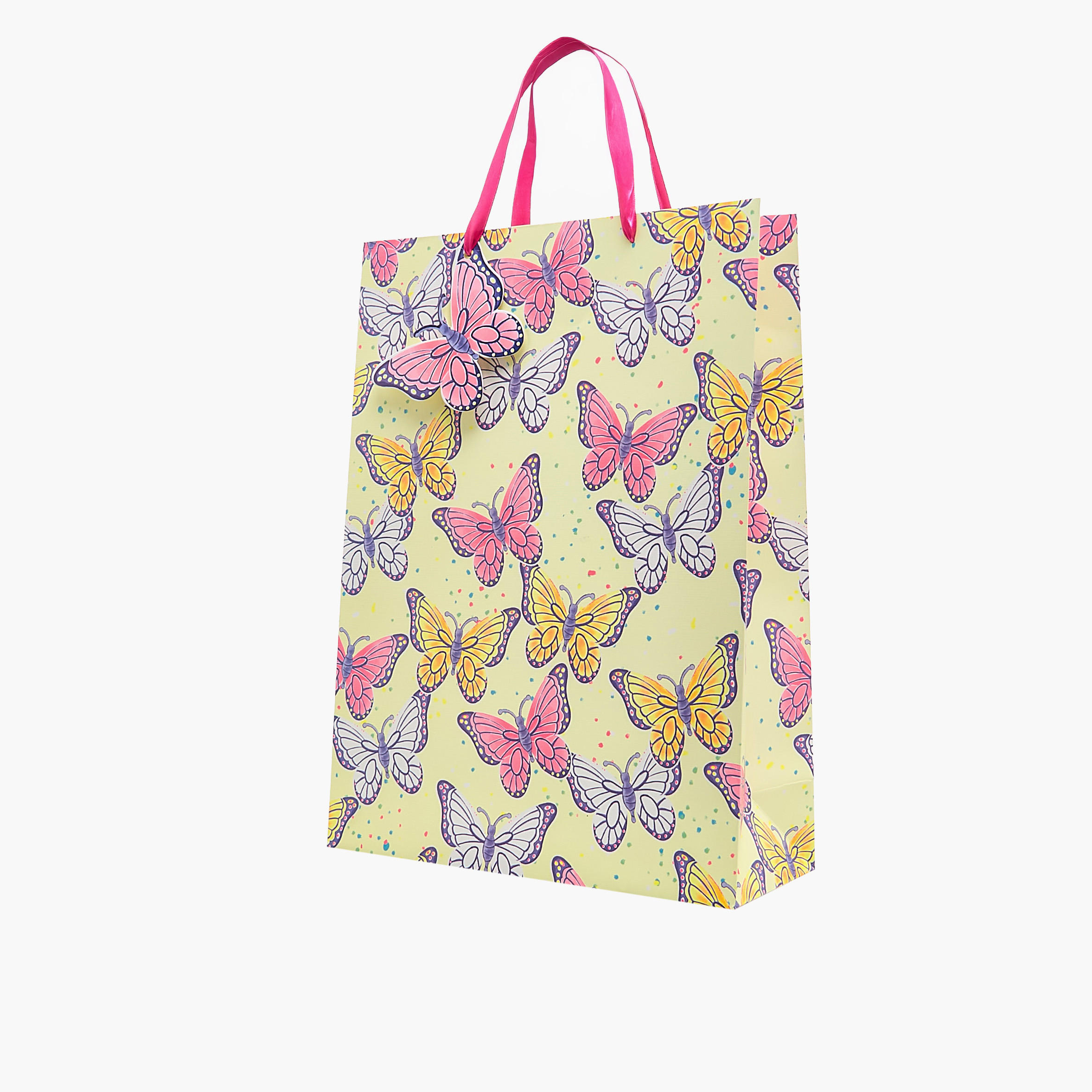 Butterfly Print Paper Gift Bag - Extra Large-household-giftingaccessories-giftings-image-2