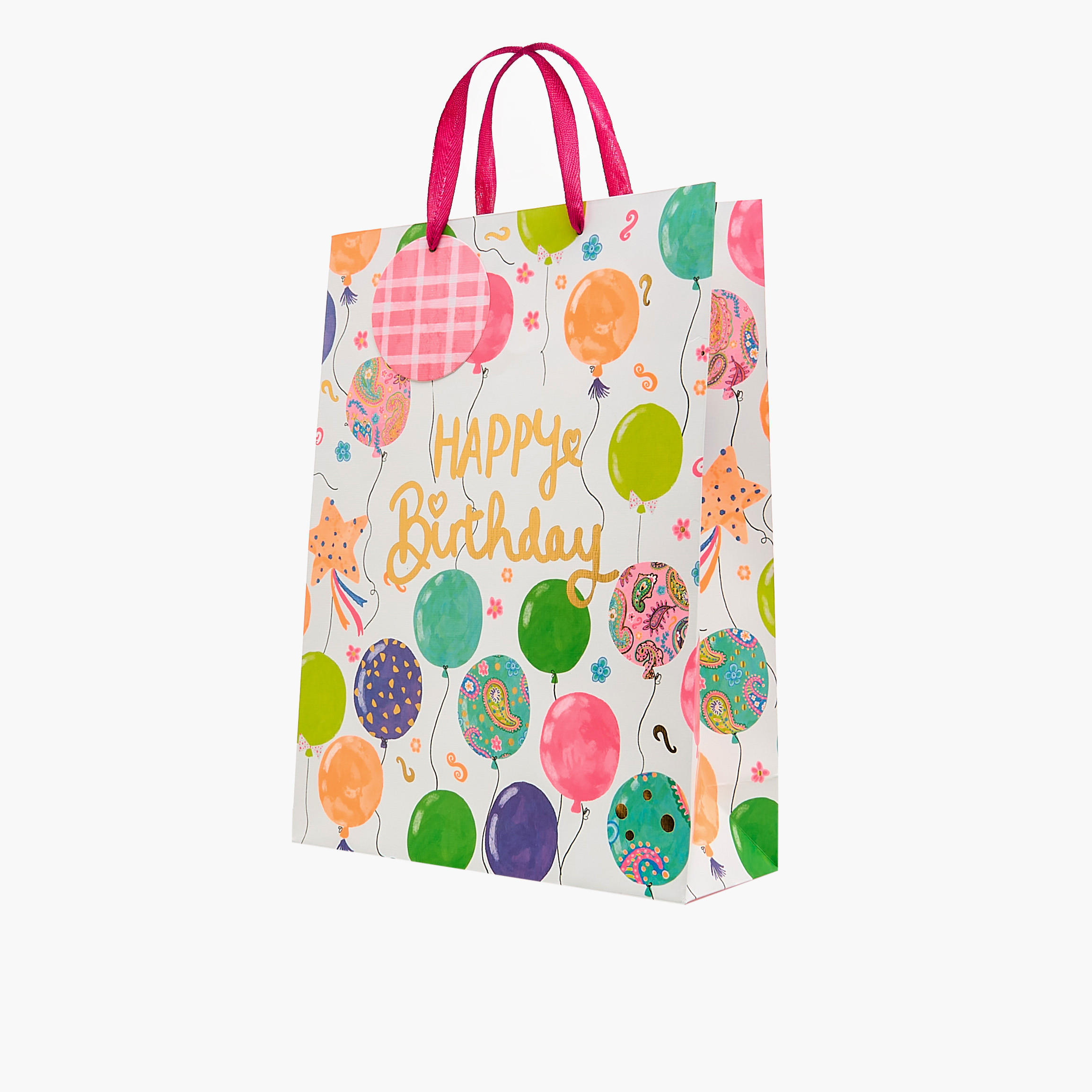 Happy Birthday Print Paper Gift Bag - Extra Large-household-giftingaccessories-giftings-image-2