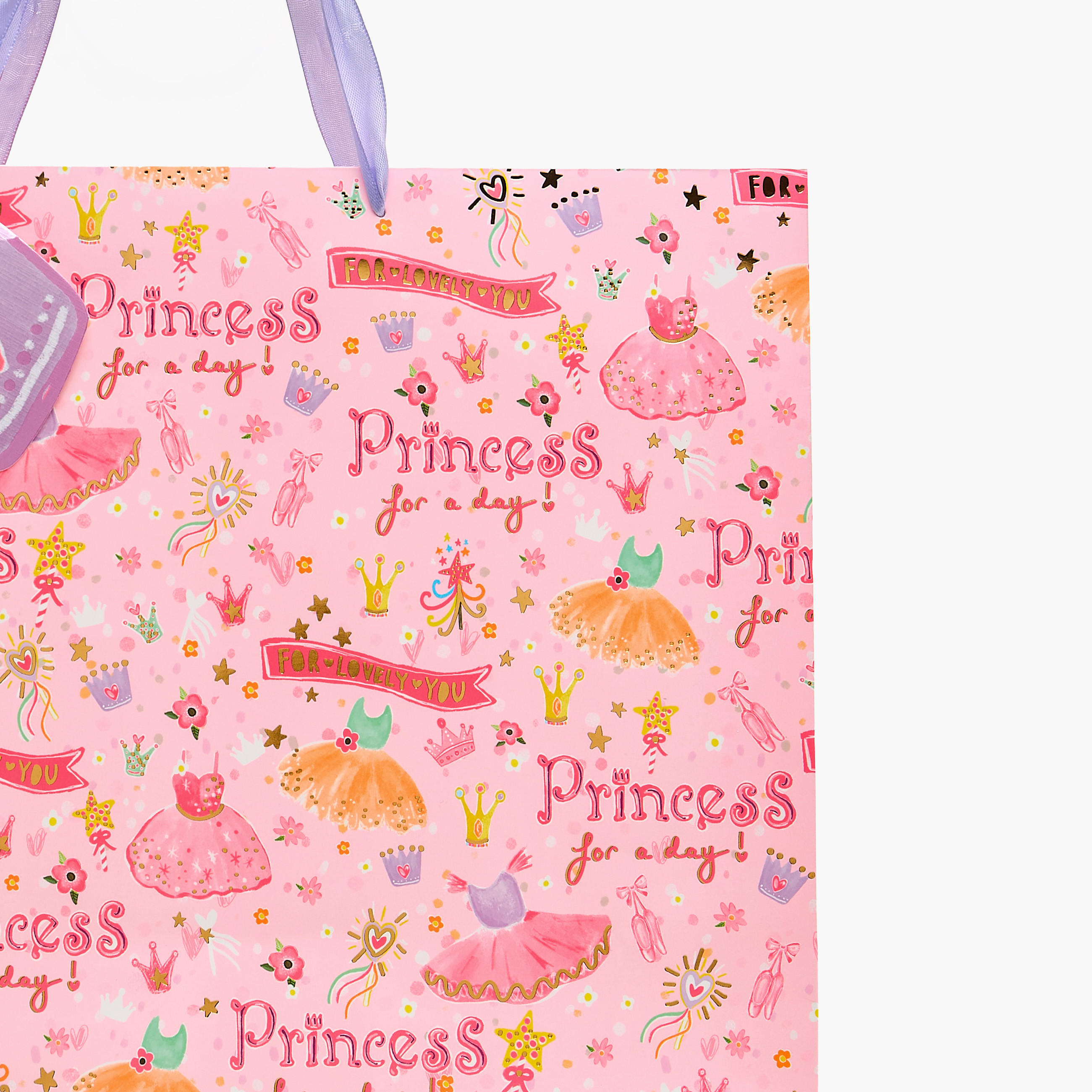 Princess Print Paper Gift Bag - Extra Large-household-giftingaccessories-giftings-image-3