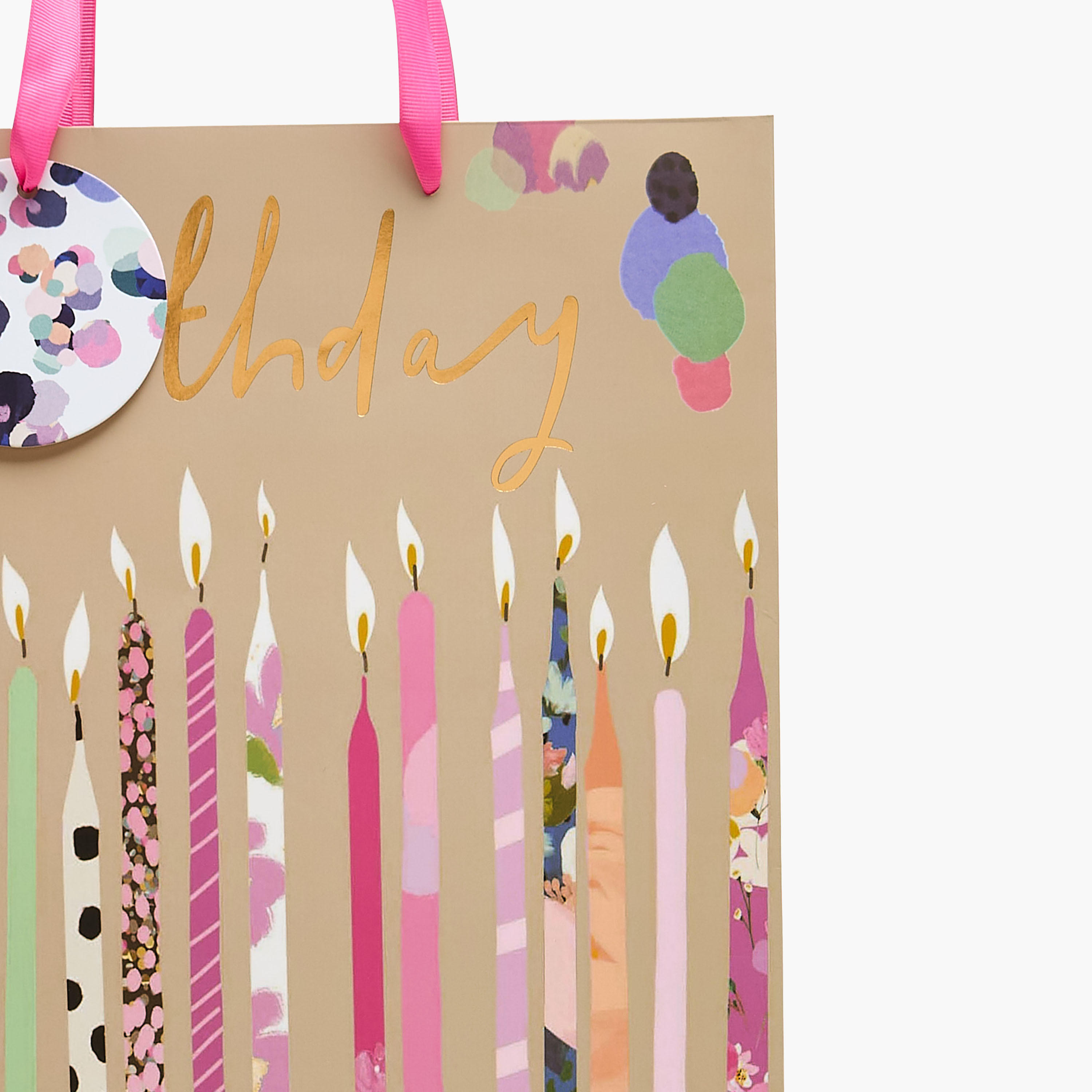 Happy Birthday Print Paper Gift Bag - Extra Large-household-giftingaccessories-giftings-image-3
