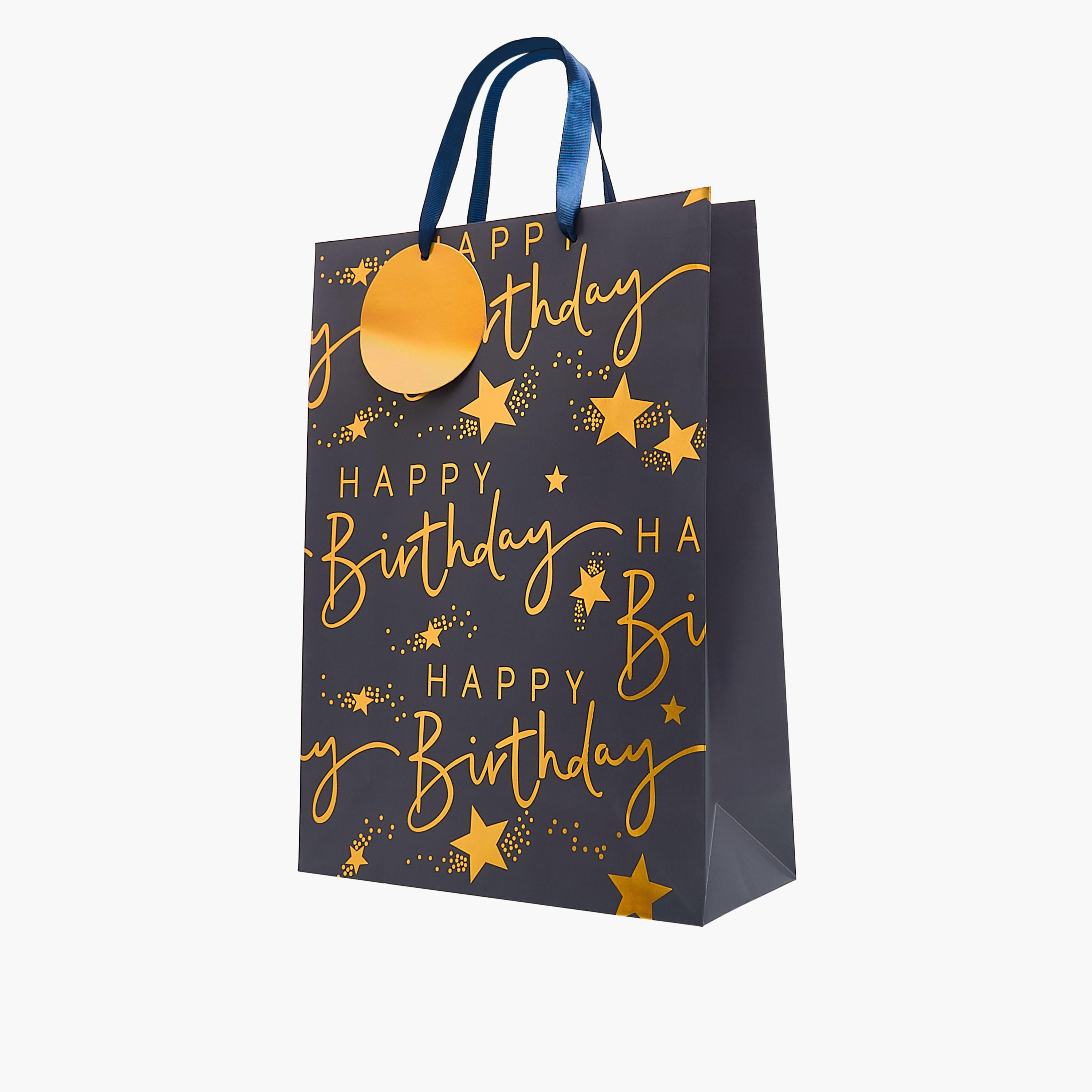 Happy Birthday Print Paper Gift Bag - Extra Large-household-giftingaccessories-giftings-image-2