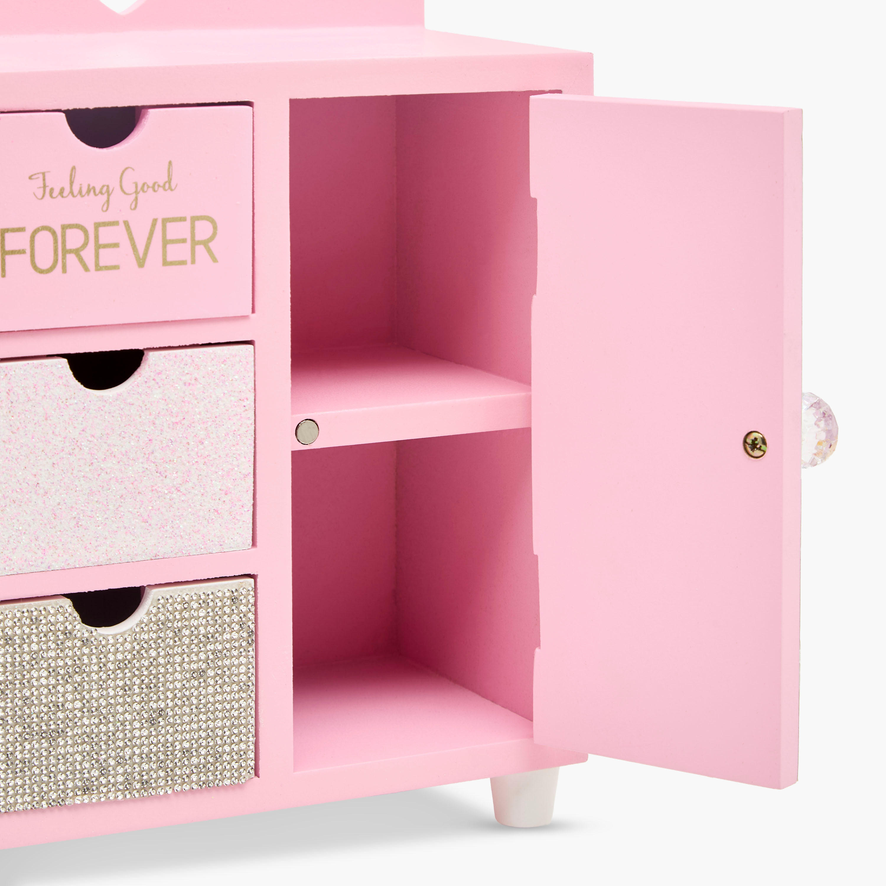 Butterfly Theme Jewellery Cabinet - 18x10x25 cms-women-watchesandjewellery-jewellery-storage-image-6