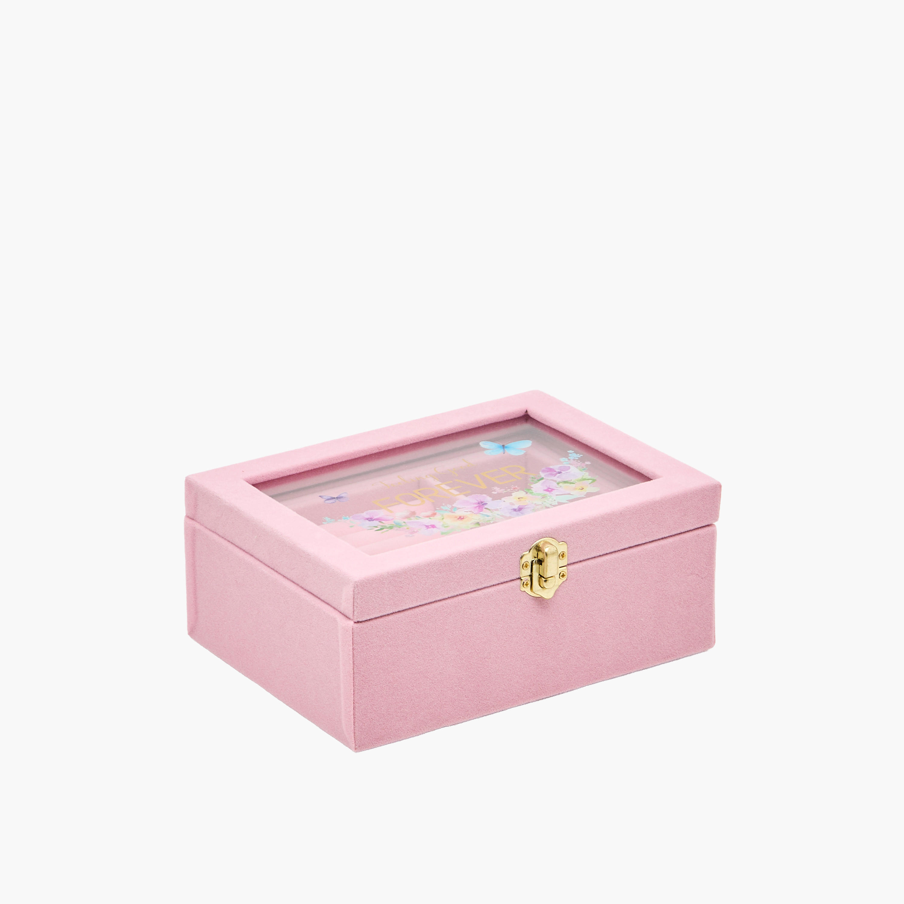 Butterfly Theme Jewellery Box - 20.5x15x8 cms-women-watchesandjewellery-jewellery-storage-image-1