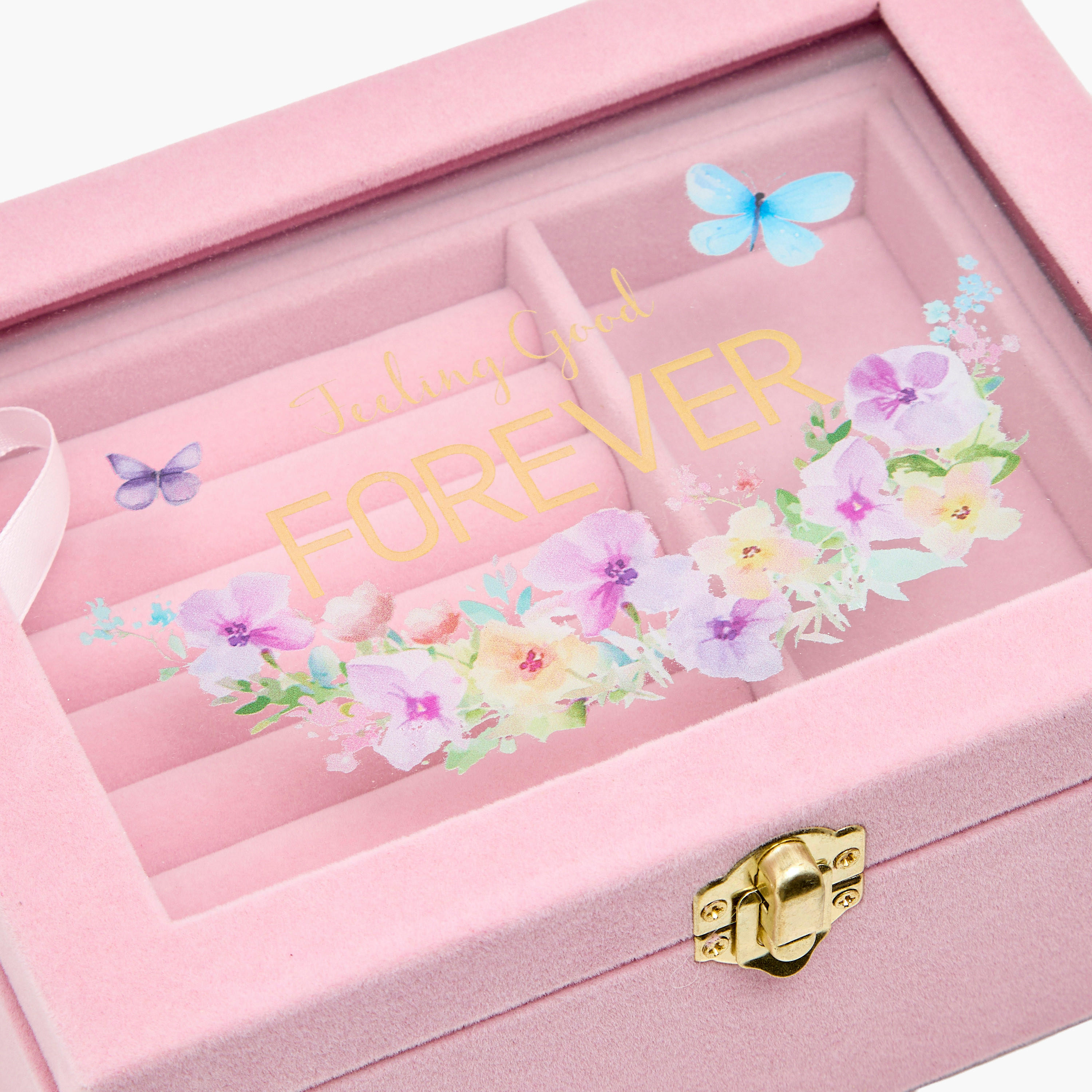 Butterfly Theme Jewellery Box - 20.5x15x8 cms-women-watchesandjewellery-jewellery-storage-image-8