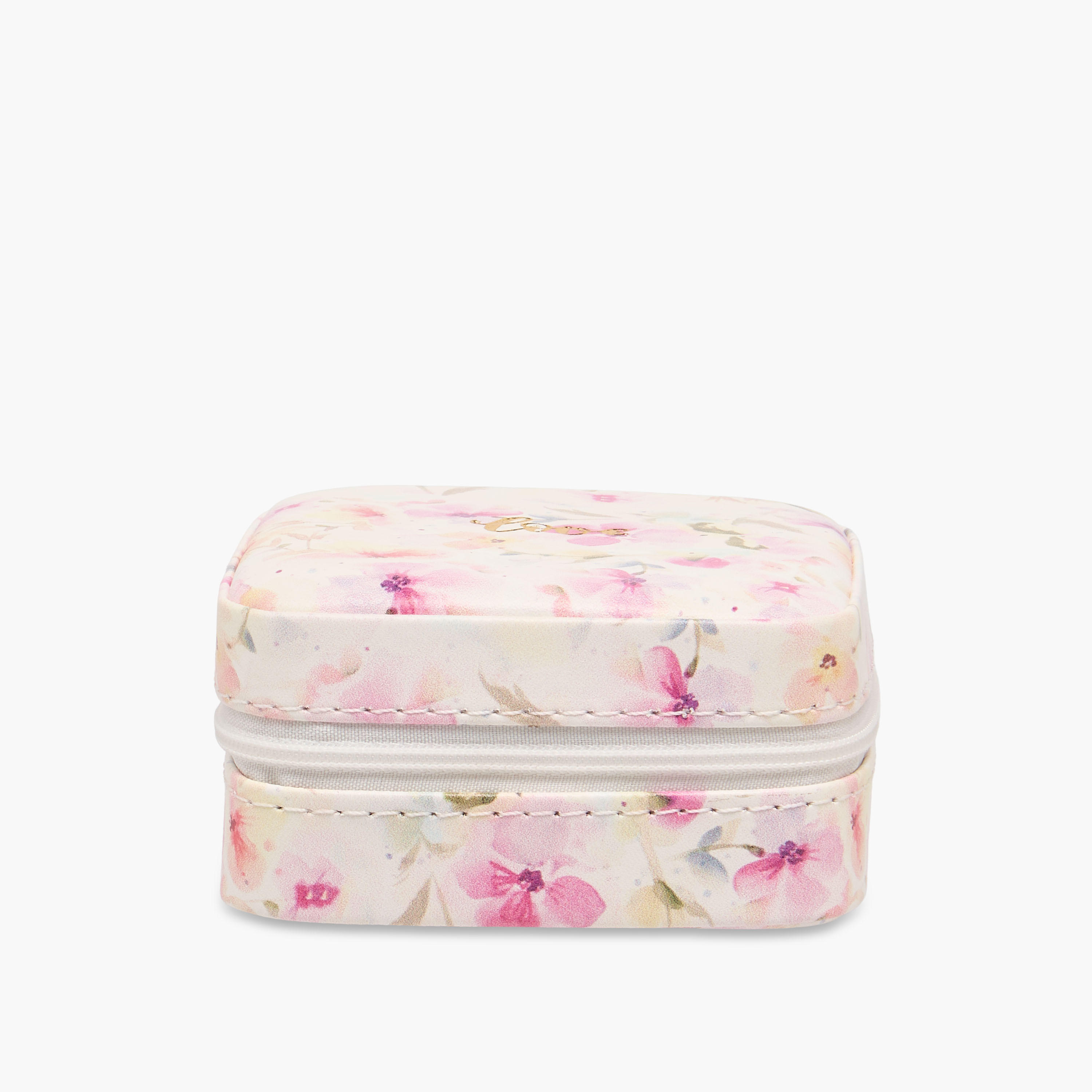 Jewellery Box Floral Print - 9.5x9.5x4.5 cms-women-watchesandjewellery-jewellery-storage-image-1