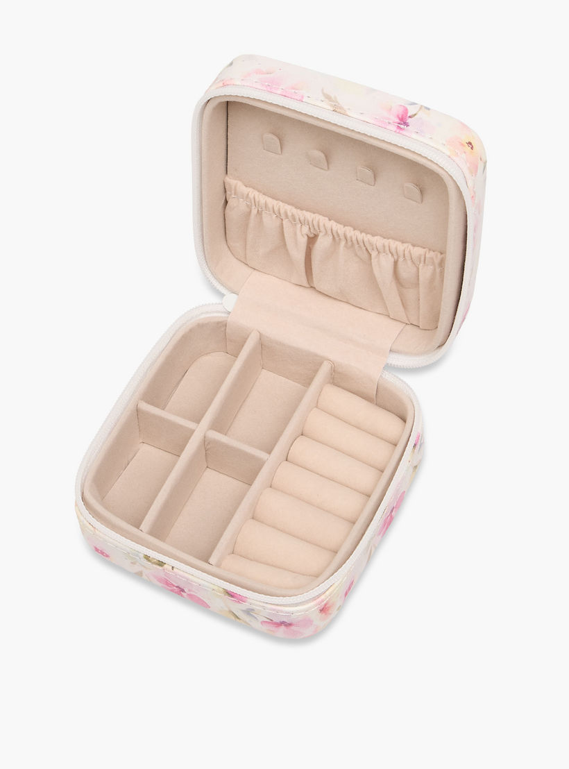 Jewellery Box Floral Print - 9.5x9.5x4.5 cms-women-watchesandjewellery-jewellery-storage-image-6