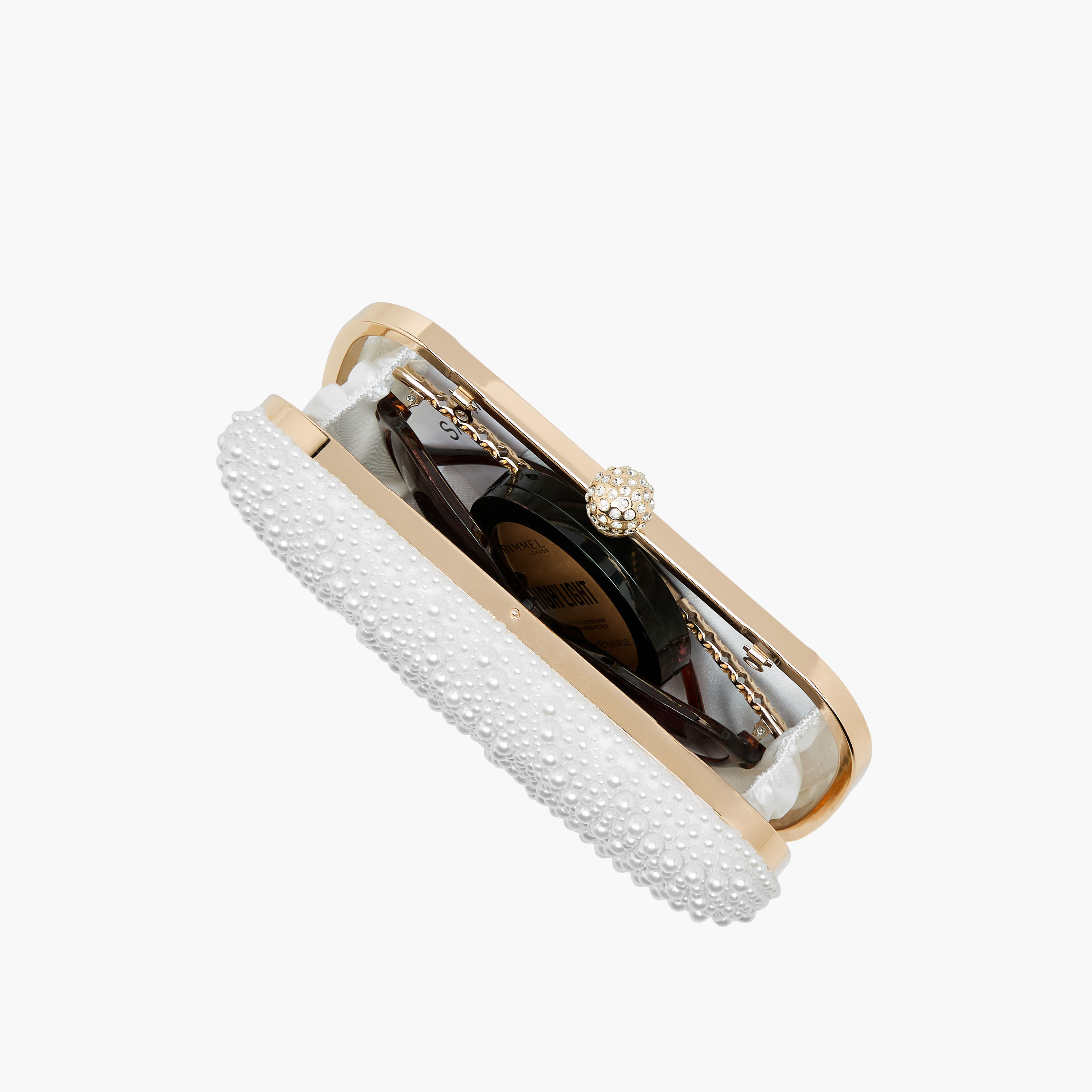 Sasha Pearl Embellished Clutch with Chain Strap-women-bagsandwallets-handbags-image-9